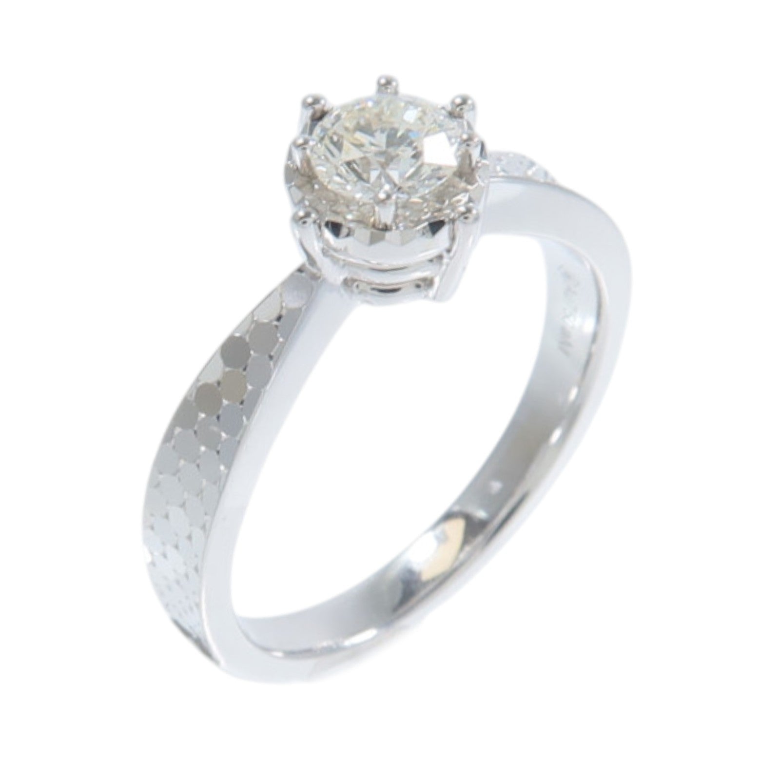 JEWELRY 18K白金Diamond Ring鑽石戒指