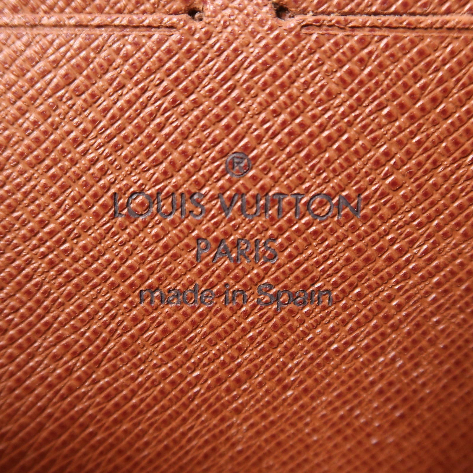 LOUIS VUITTON Monogram Zipper Long Wallet金扣長錢包