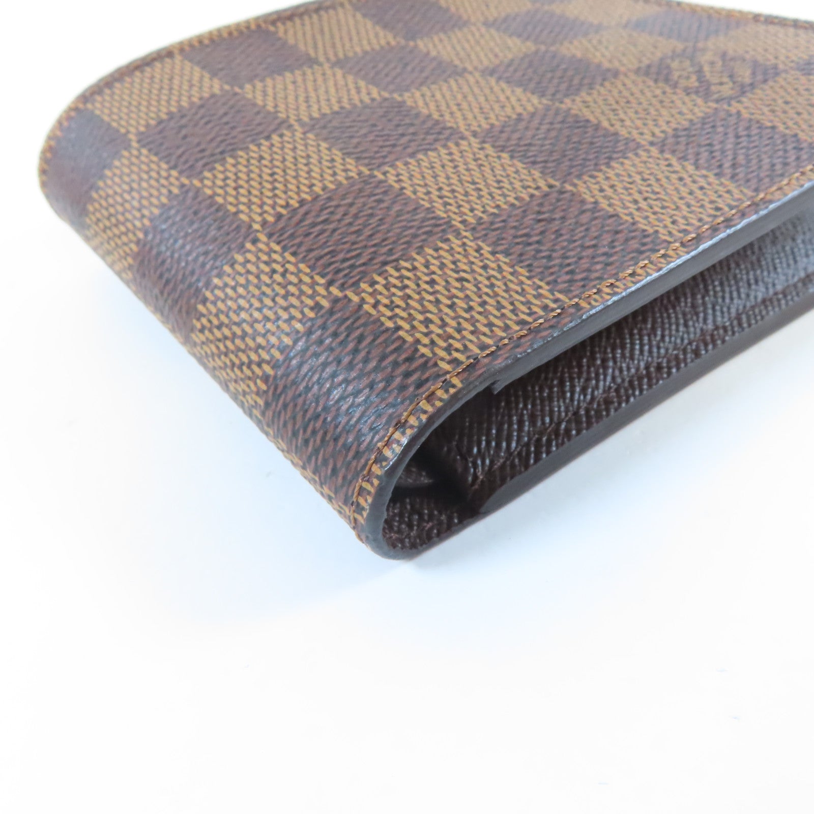 LOUIS VUITTON Damier Slender錢包啡色