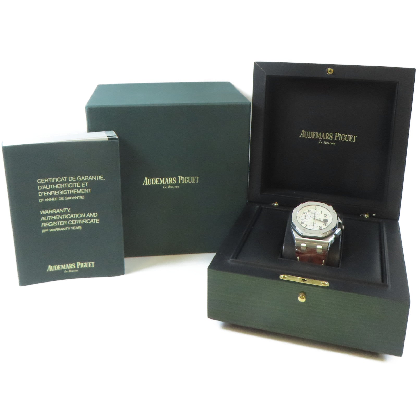 AUDEMARS PIGUET Royal Oak Offshore Chronograph不鏽鋼手錶自動機芯白色