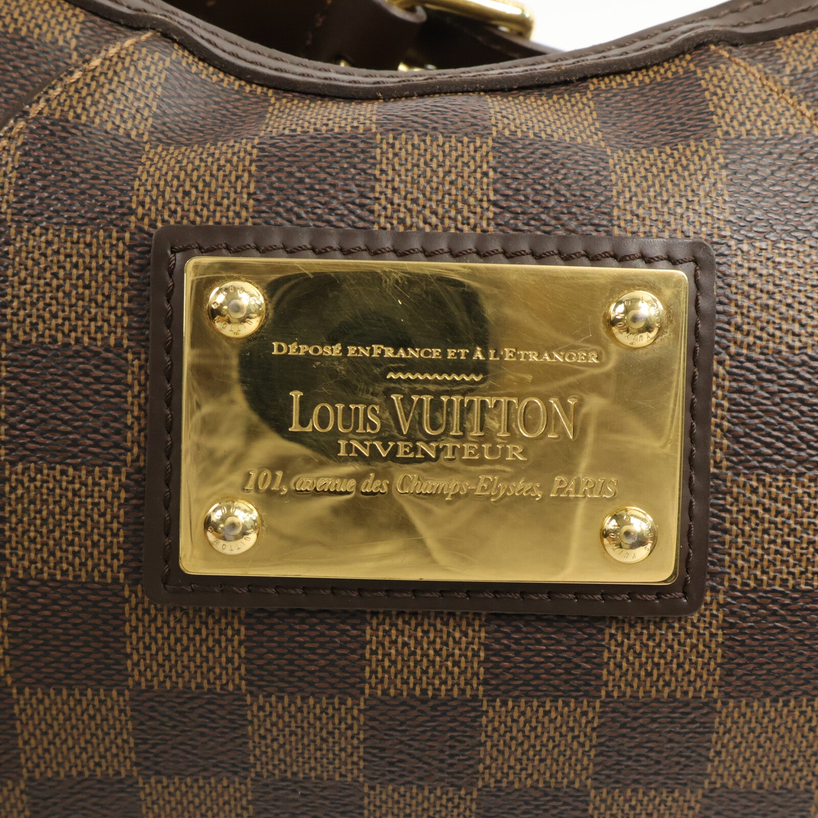LOUIS VUITTON Damier Thames PM肩背袋