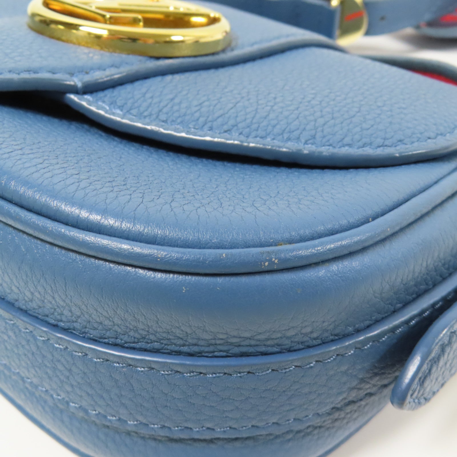 LOUIS VUITTON 牛皮皮革Pont 9 Soft PM金扣肩背袋