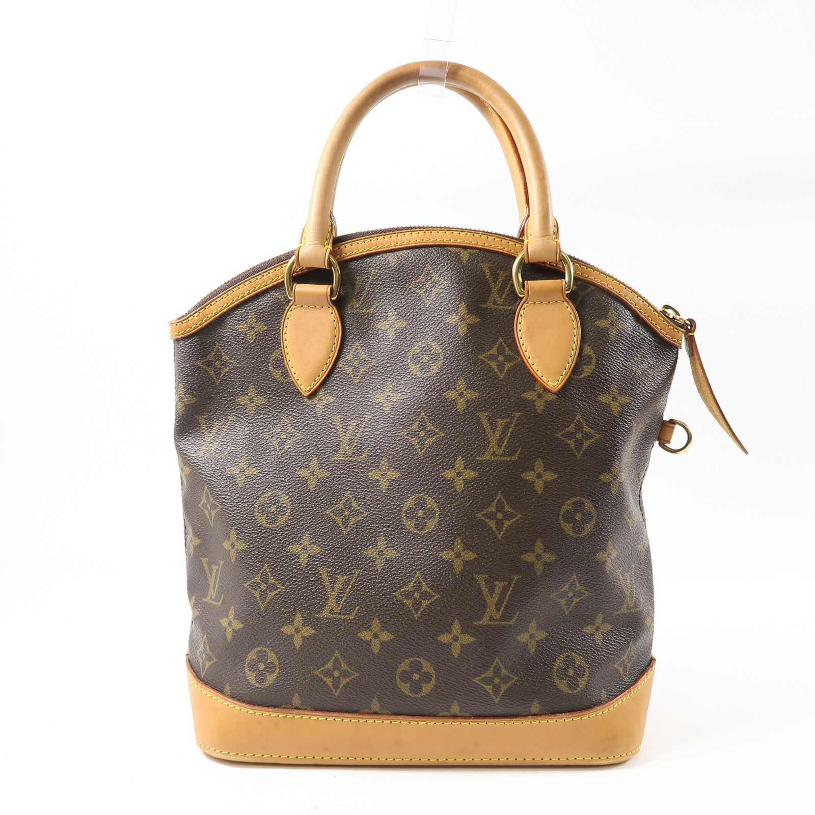 LOUIS VUITTON 【激減優惠】Monogram Lockit金扣手挽袋啡色