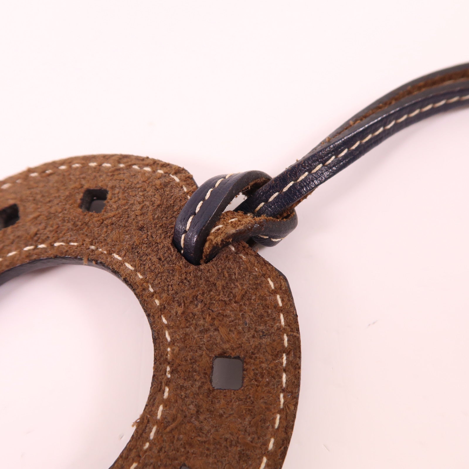 HERMES Swift皮革Paddock Horseshoe Charm掛飾