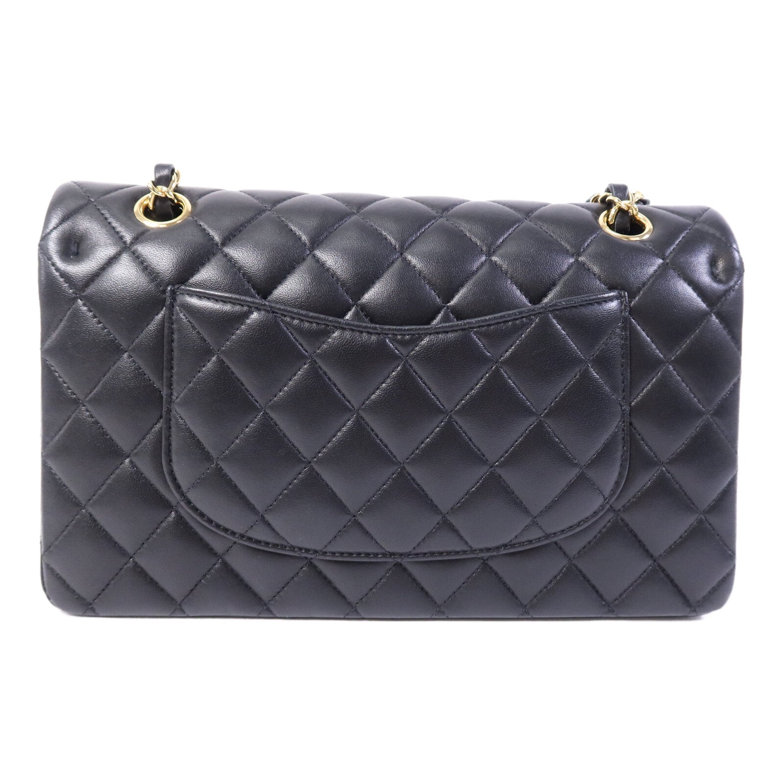 CHANEL 羊皮皮革Classic 25金扣鏈帶肩背袋