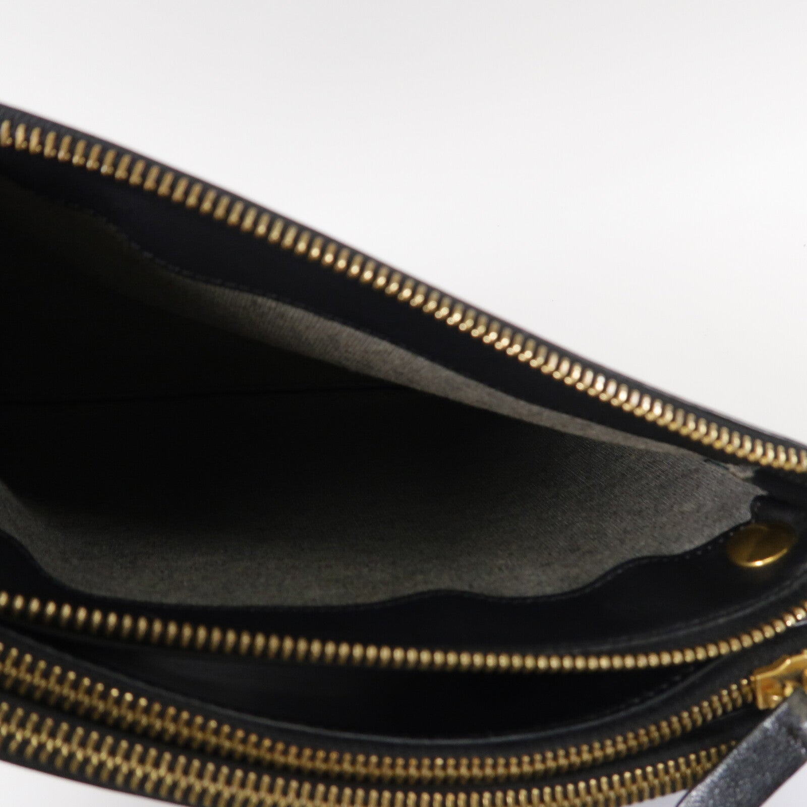 CELINE 牛皮皮革Trio肩背袋