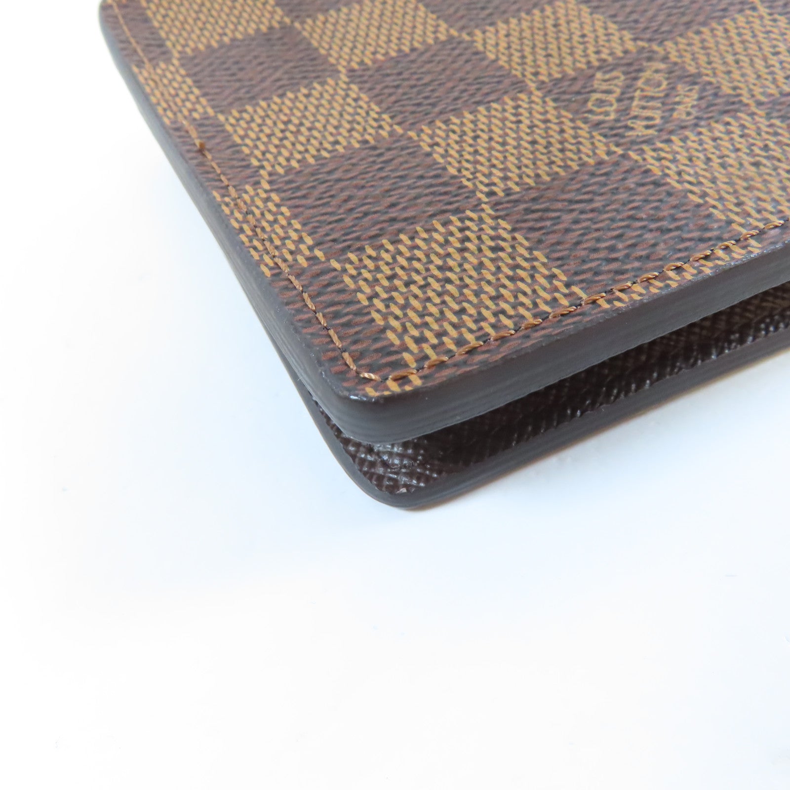 LOUIS VUITTON Damier Slender錢包啡色