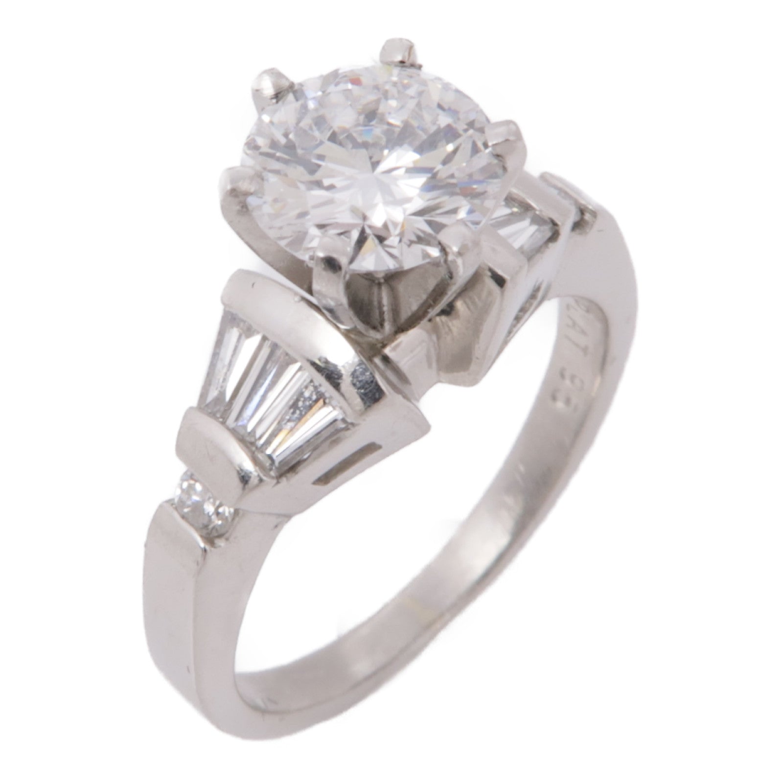 JEWELRY PT950鉑金Diamond Ring鑽石戒指US#5