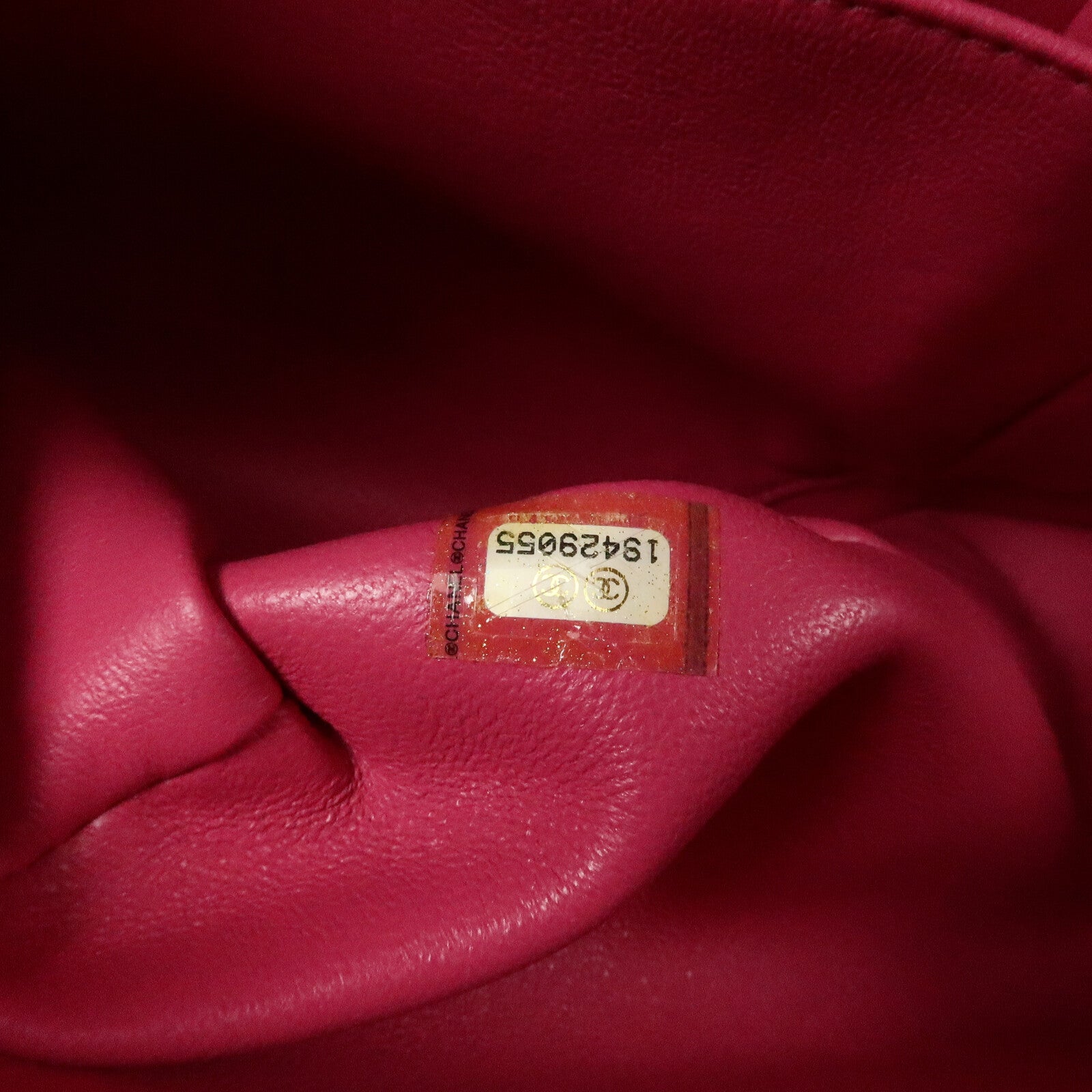 CHANEL 羊皮皮革Large Classic鏈帶手挽肩背兩用袋
