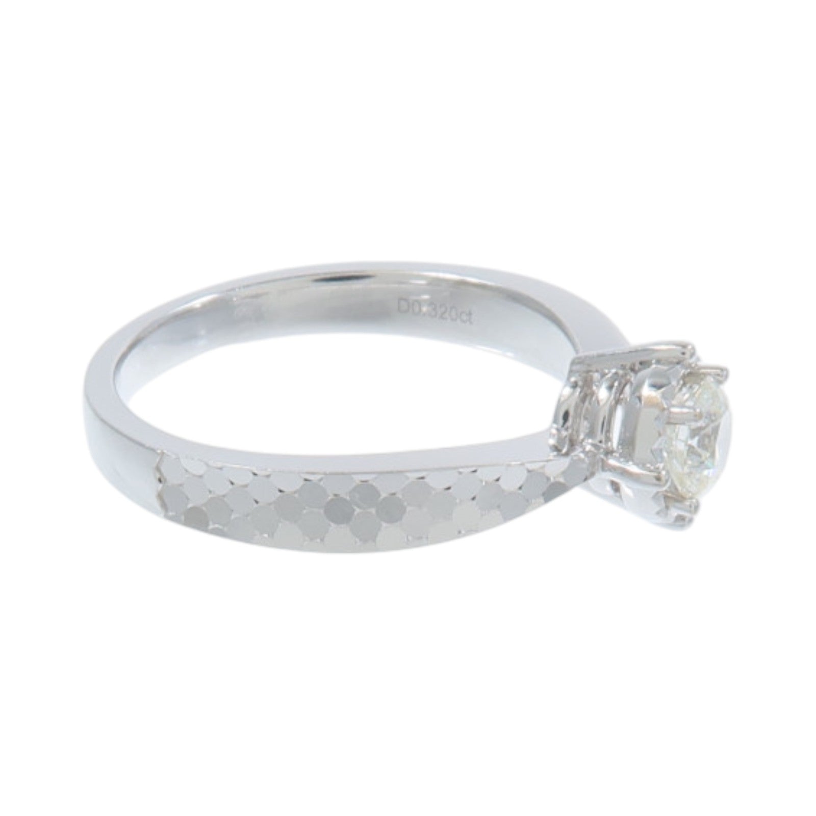 JEWELRY 18K白金Diamond Ring鑽石戒指