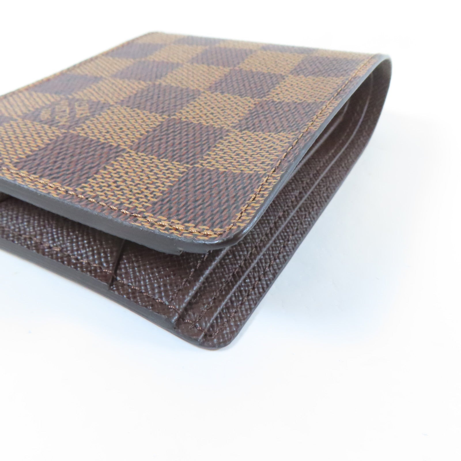 LOUIS VUITTON Damier Slender錢包啡色