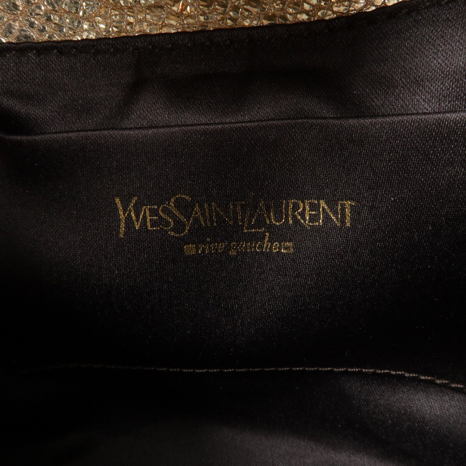 YVES SAINT LAURENT 牛皮皮革Shearling Flap Chain Shoulder Bag鏈帶肩背袋