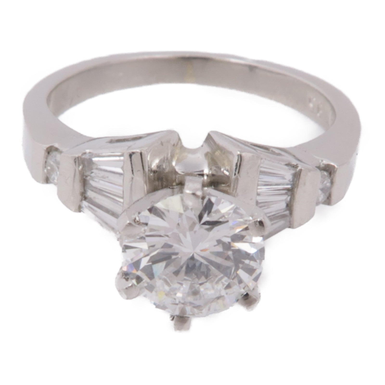 JEWELRY PT950鉑金Diamond Ring鑽石戒指US#5