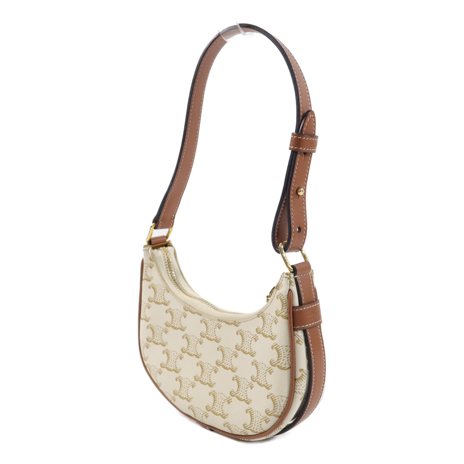 CELINE 塗層帆布Mini Ava Bag肩背袋