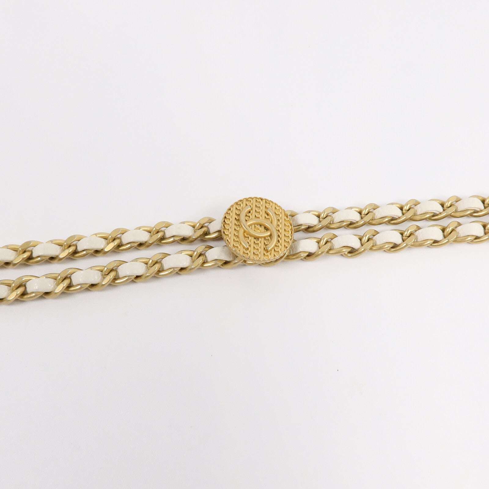 CHANEL 牛皮皮革Mini Coins Flap鏈帶肩背袋