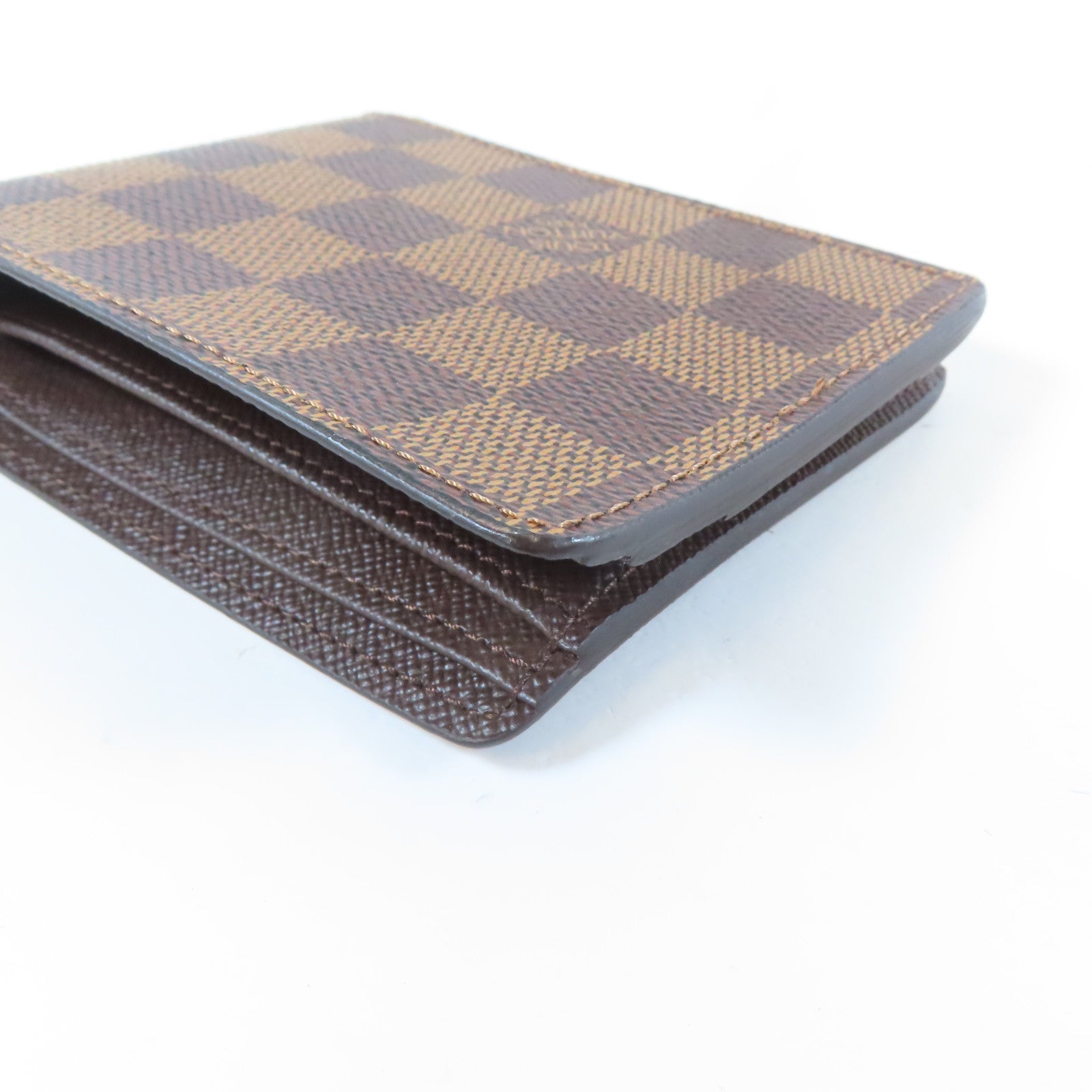 LOUIS VUITTON Damier Slender錢包啡色