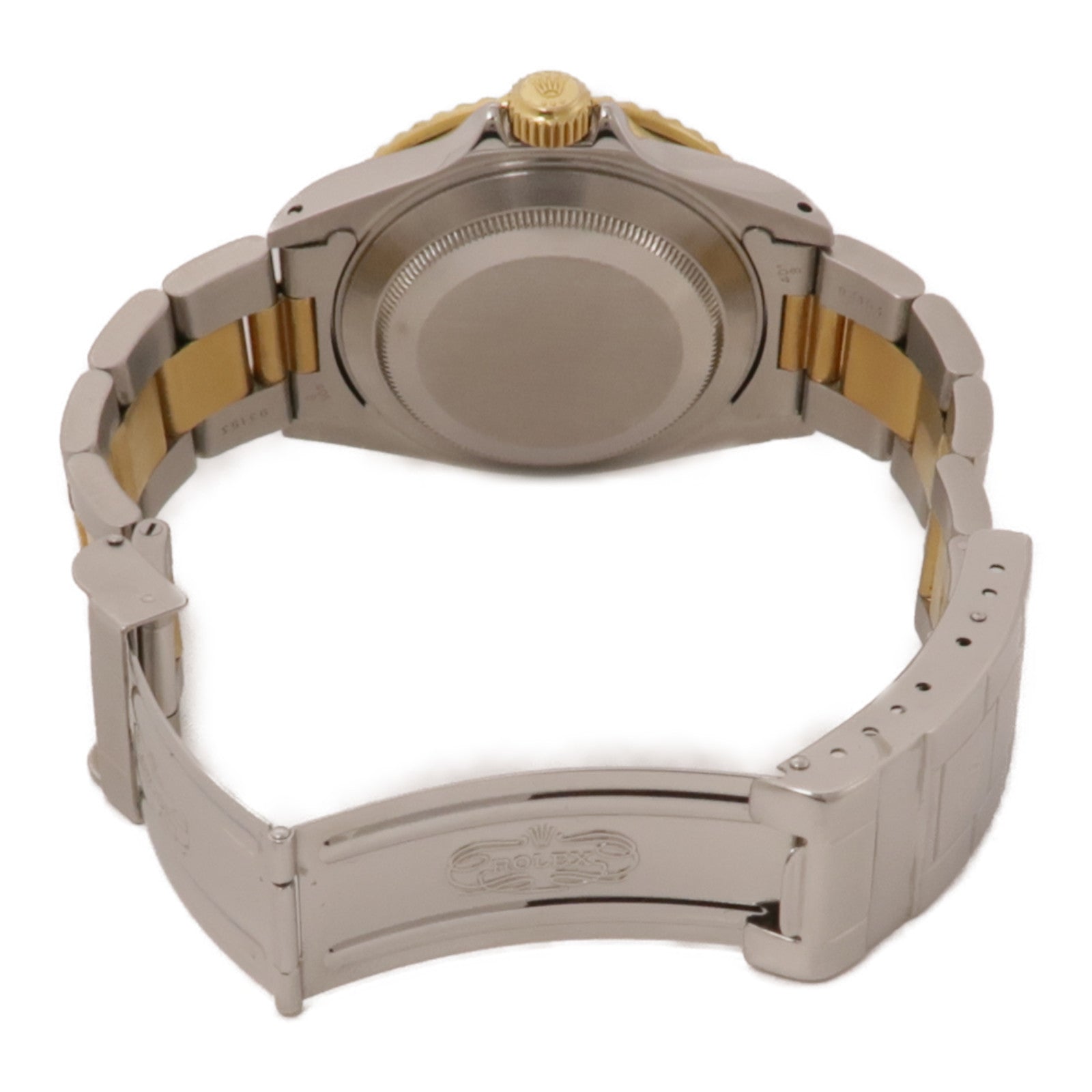 ROLEX Submariner Date不鏽鋼/18K黃金手錶自動機芯藍色