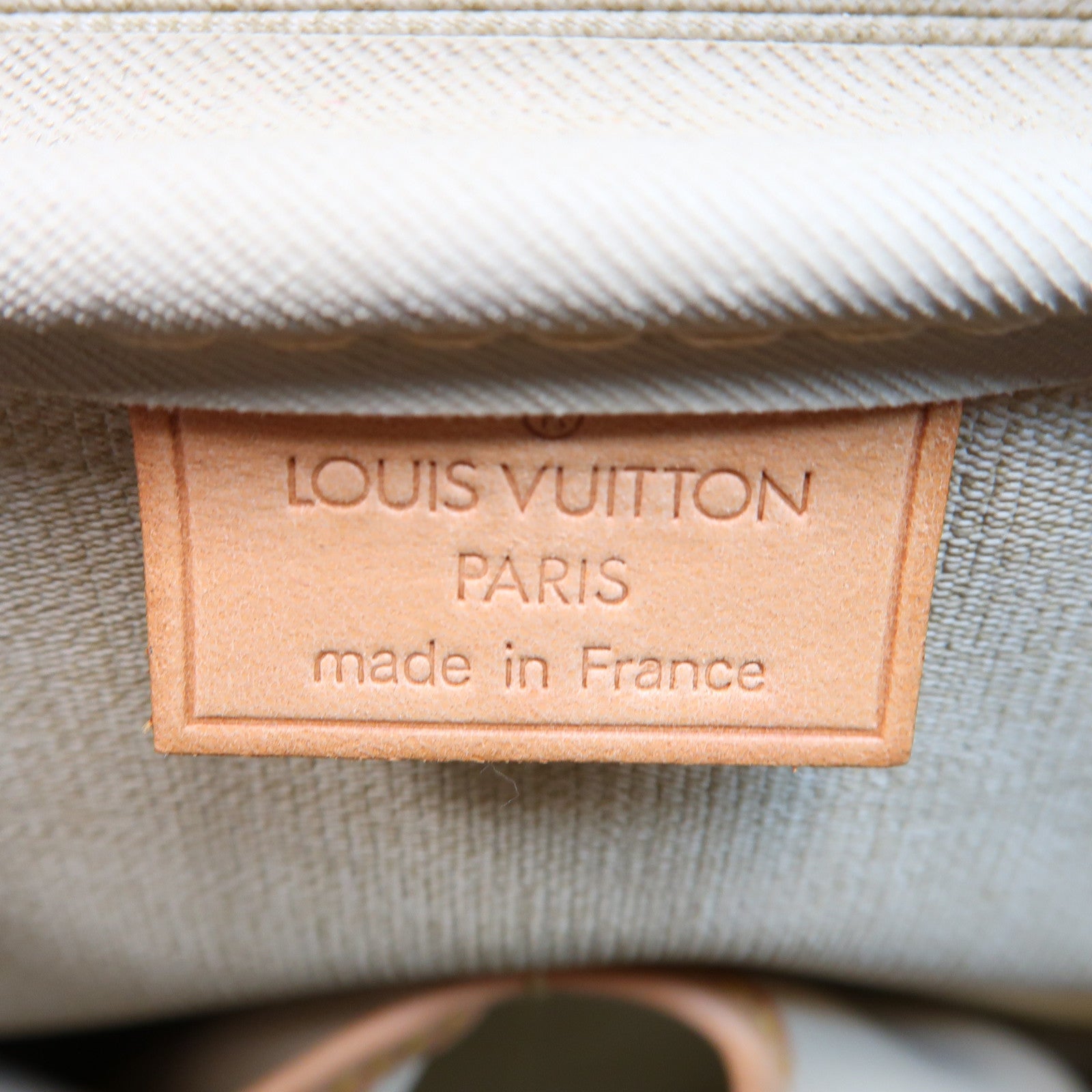 LOUIS VUITTON Monogram Deauville金扣手挽袋啡色