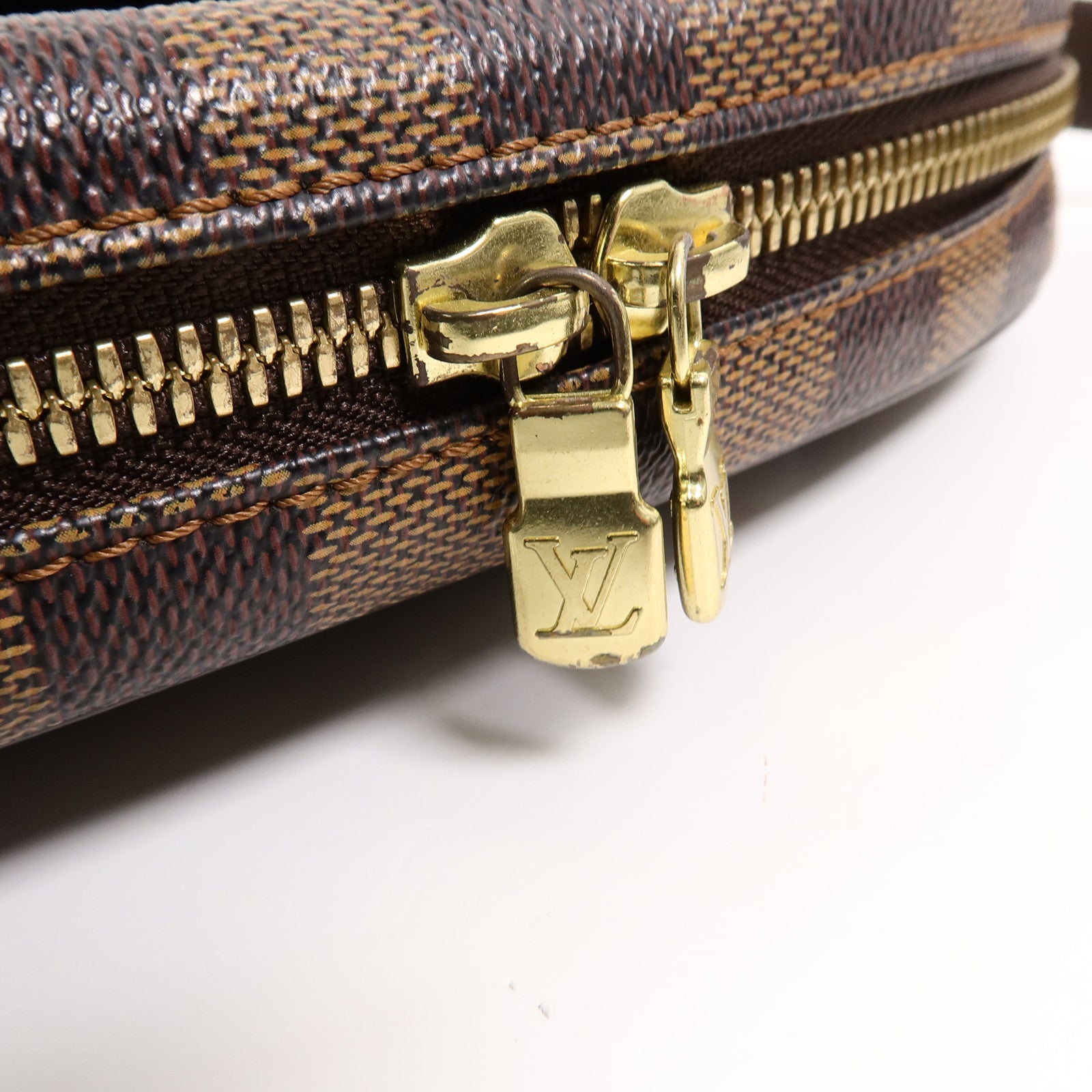 LOUIS VUITTON Damier Ebene Ipanema GM肩背袋