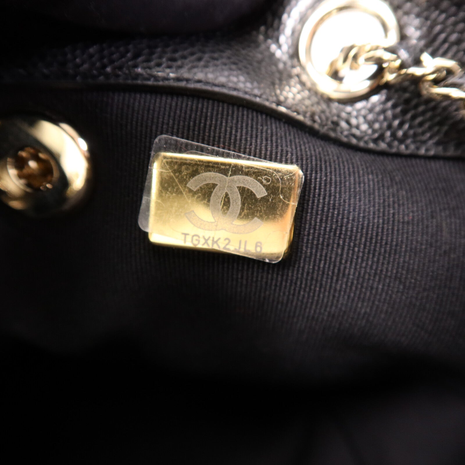 CHANEL 牛皮皮革Duma Backpack金扣背包