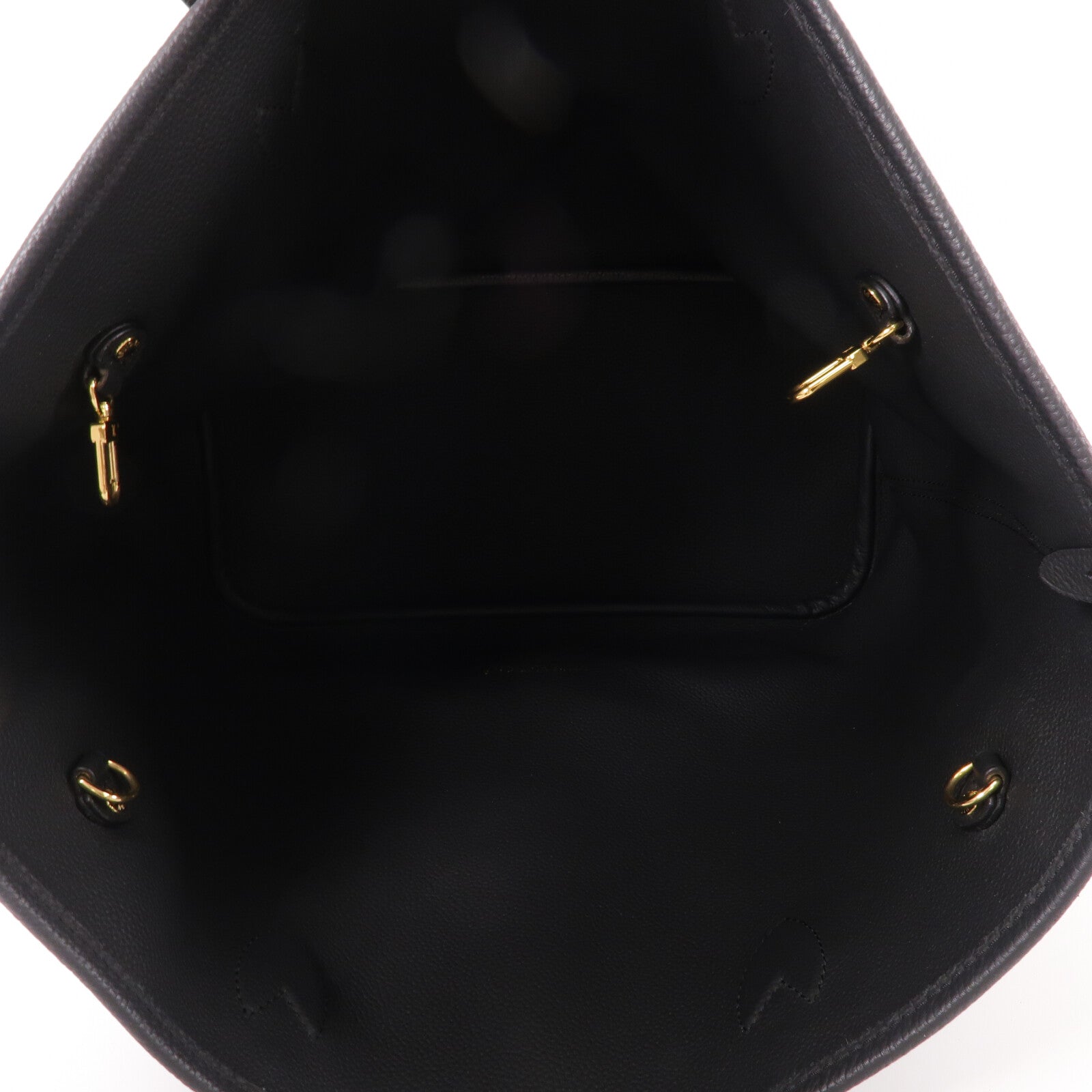 LOUIS VUITTON 牛皮皮革Monogram Neverfull Inside Out MM手挽袋