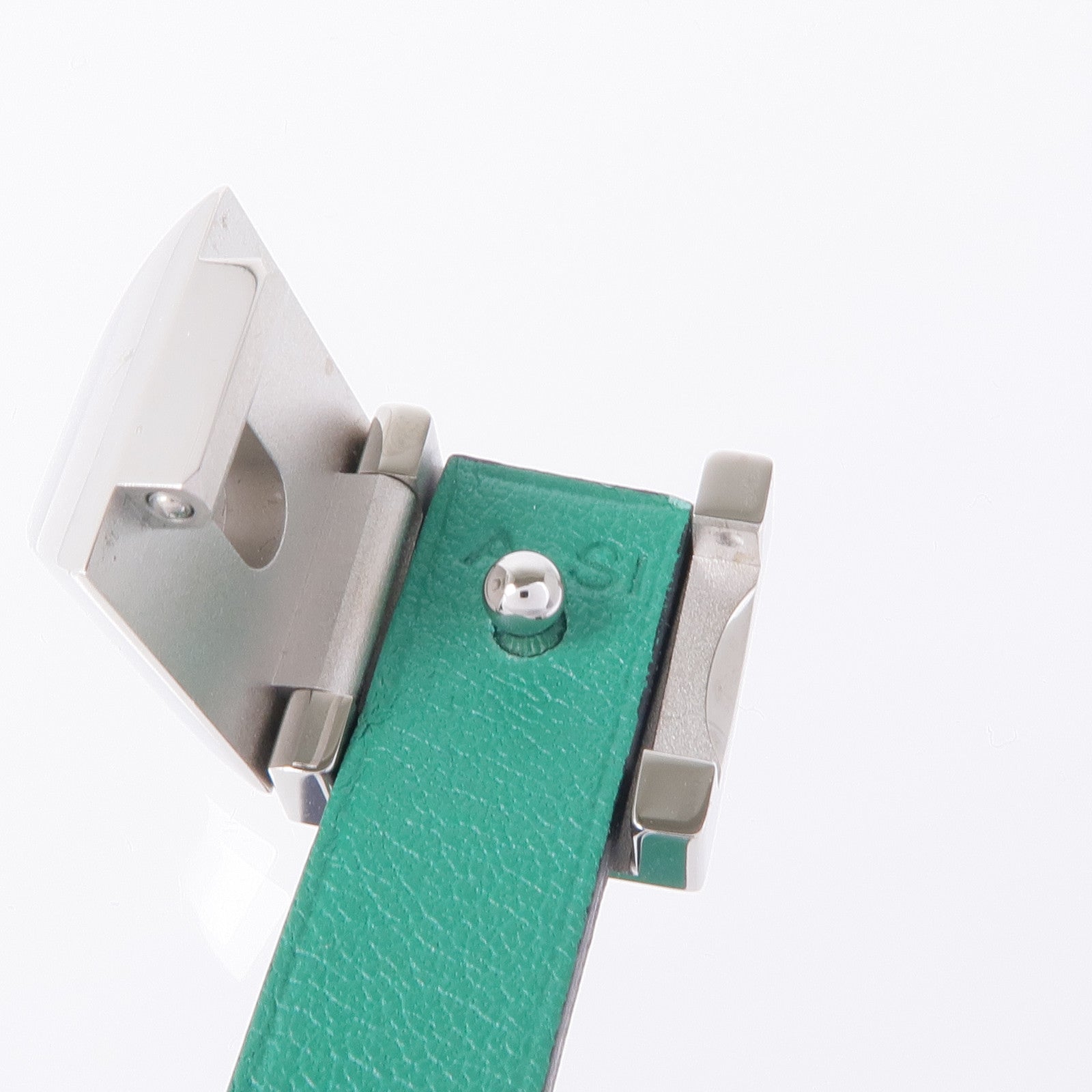 HERMES 【激減優惠】Swift皮革Medor Infini Double Tour Bracelet銀扣手鐲