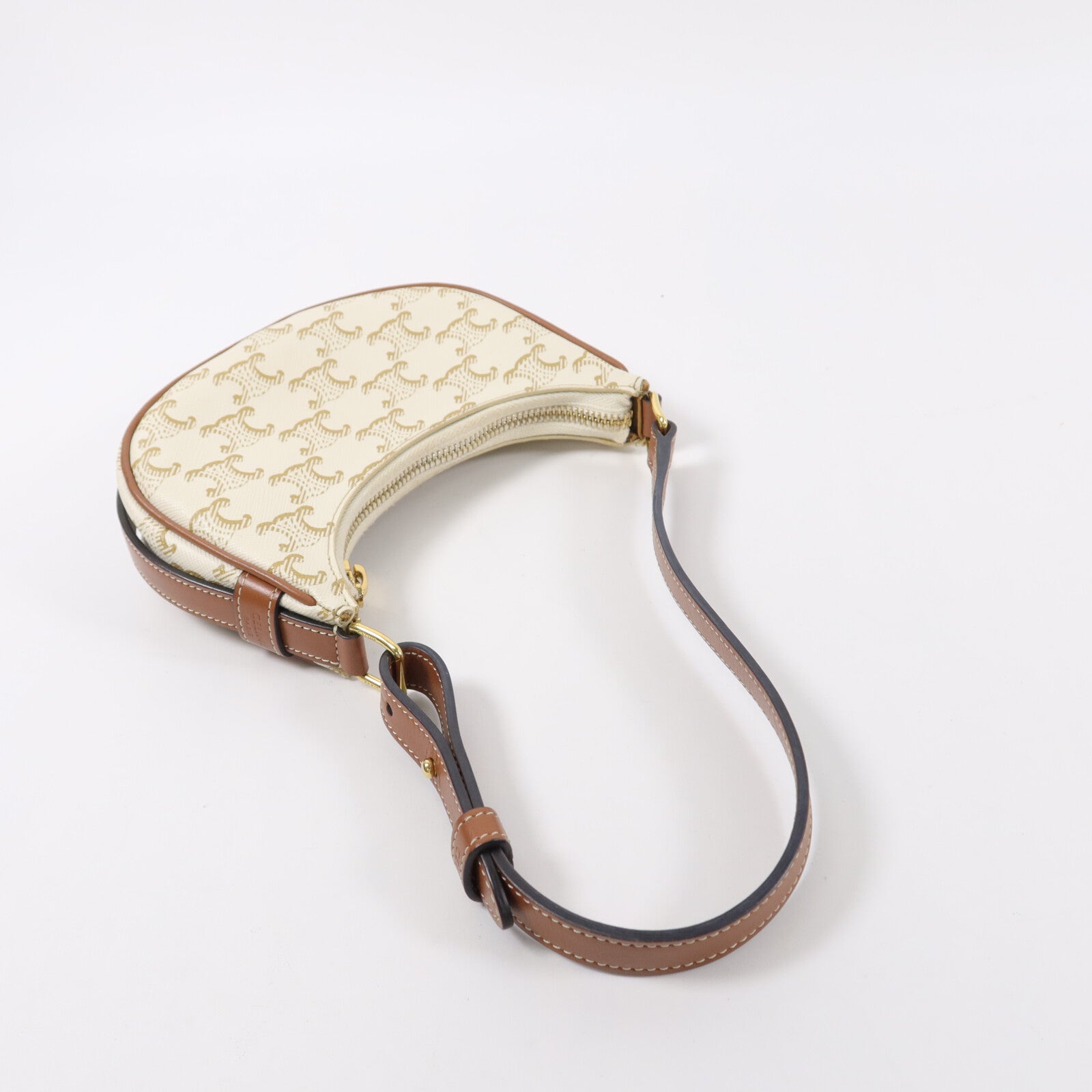 CELINE 塗層帆布Mini Ava Bag肩背袋