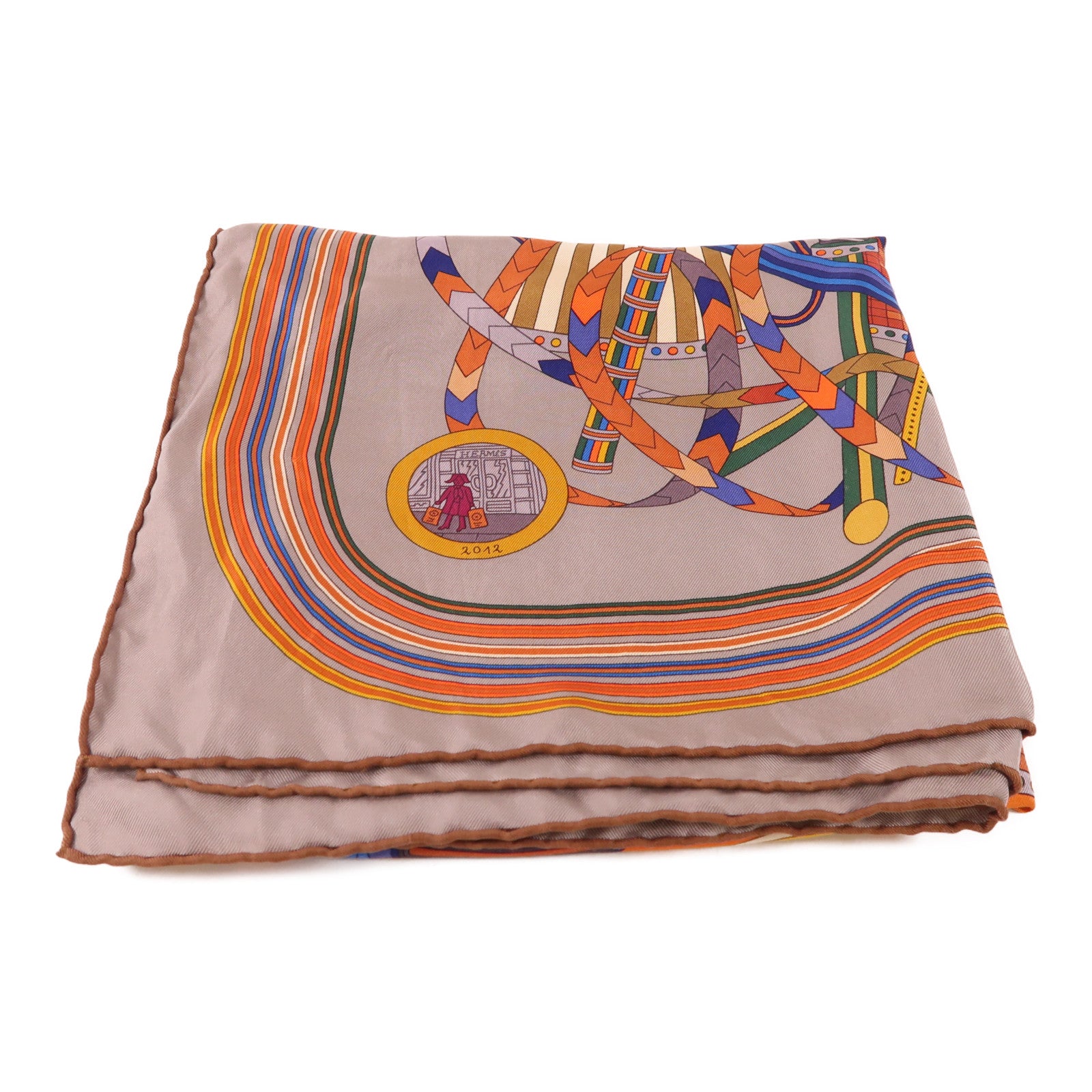 HERMES 絲質Scarf絲巾