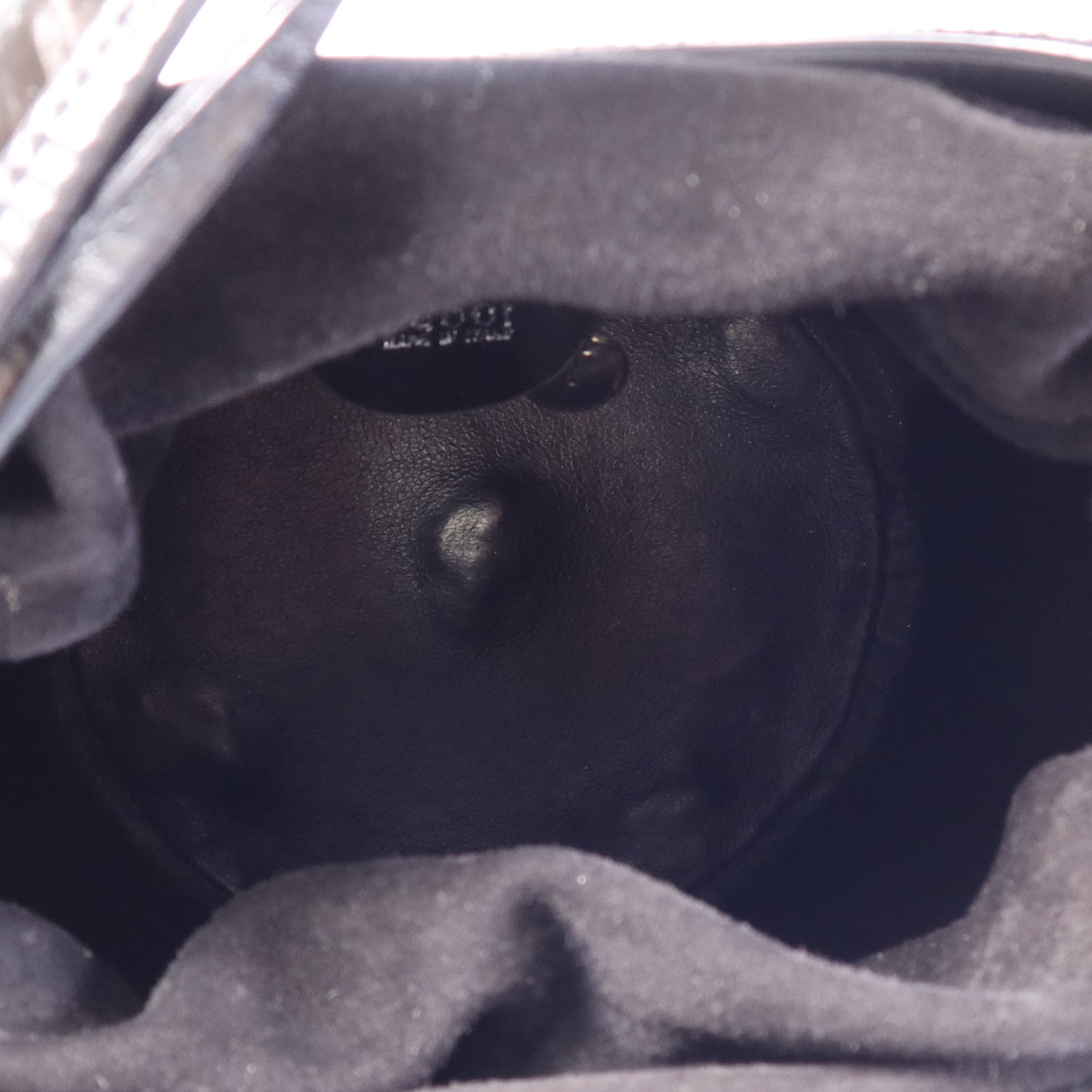 GUCCI 漆皮皮革Shoulder Bag銀扣肩背袋