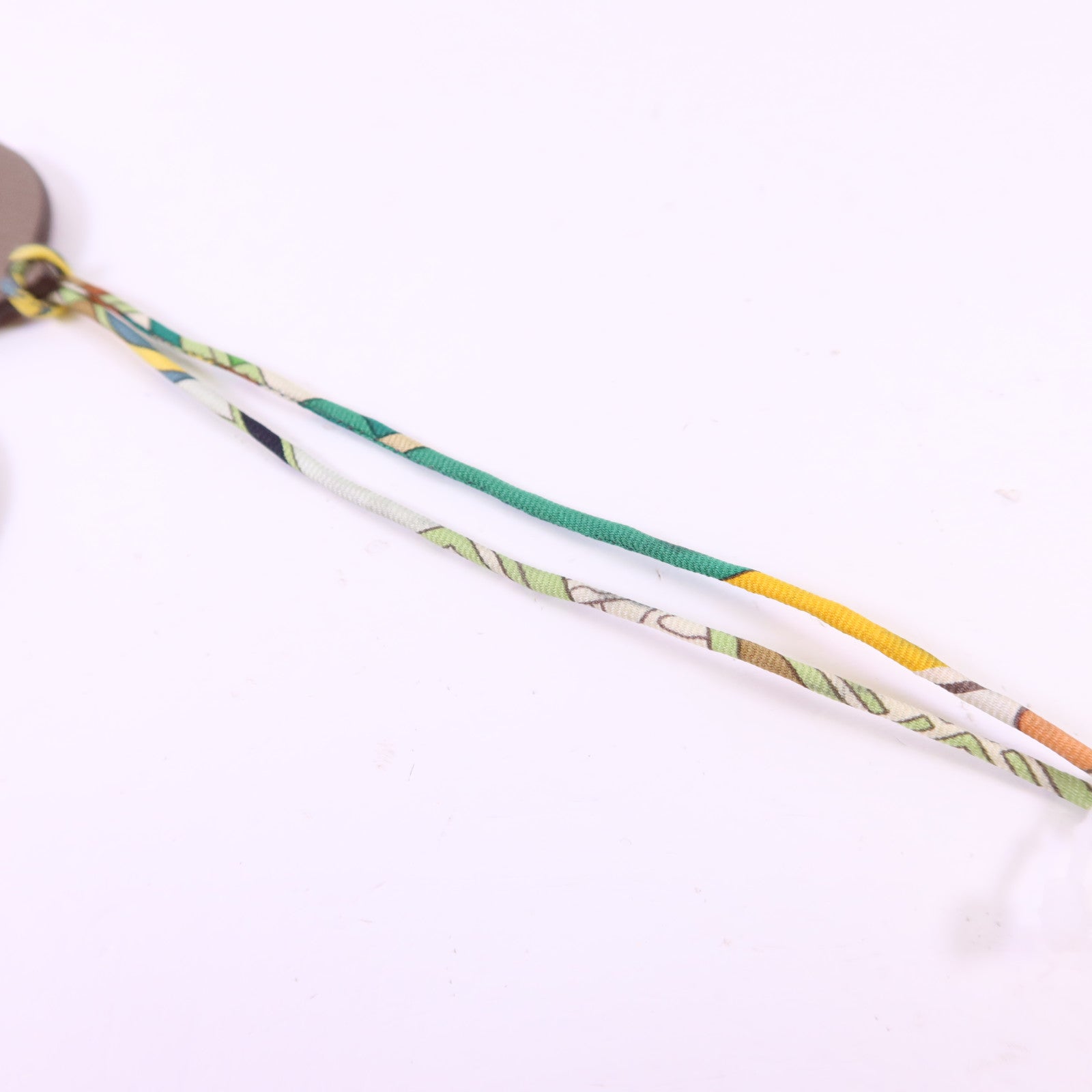 HERMES Clemence皮革Petit H Squirrel Charm掛飾