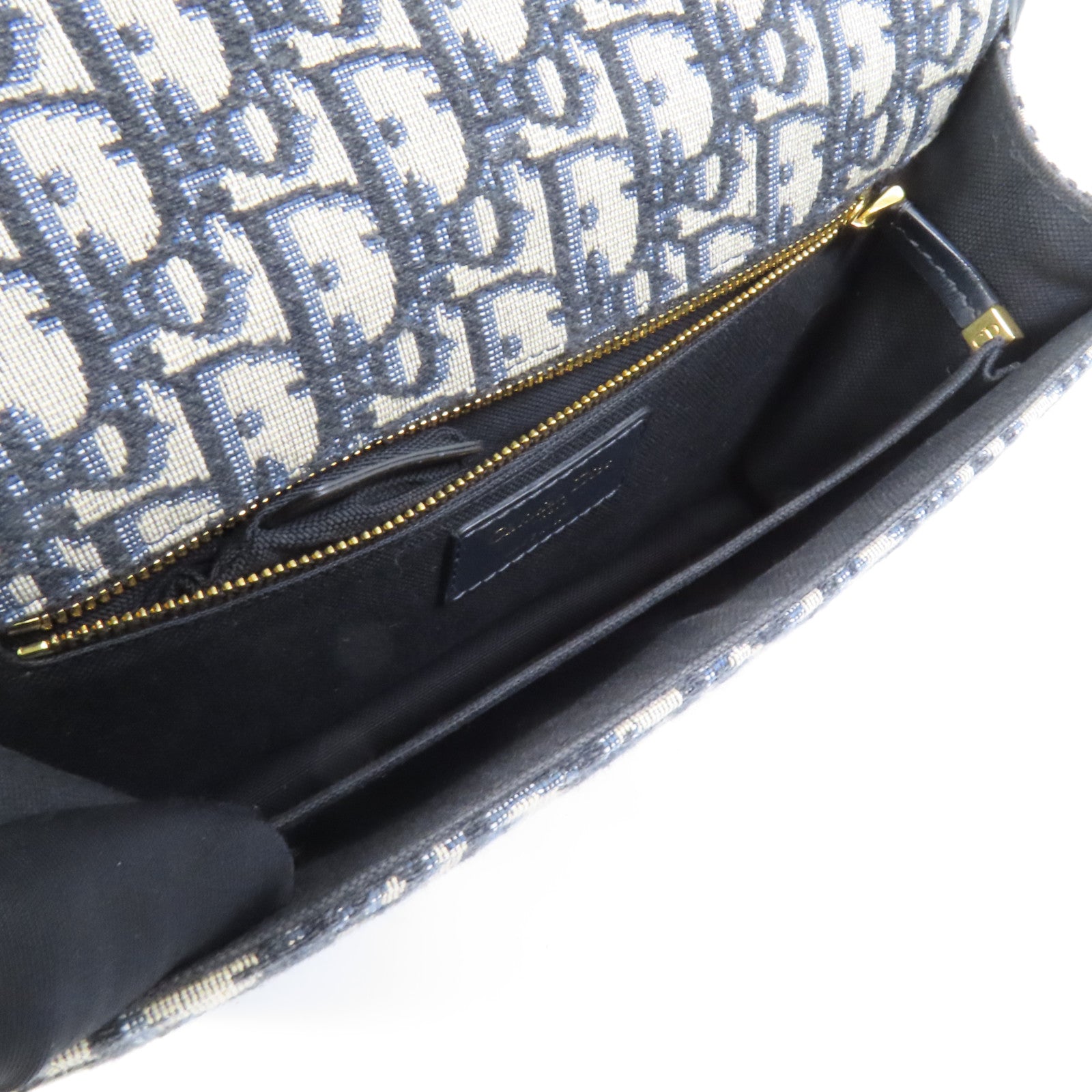 Dior 帆布Montaigne 30金扣肩背袋