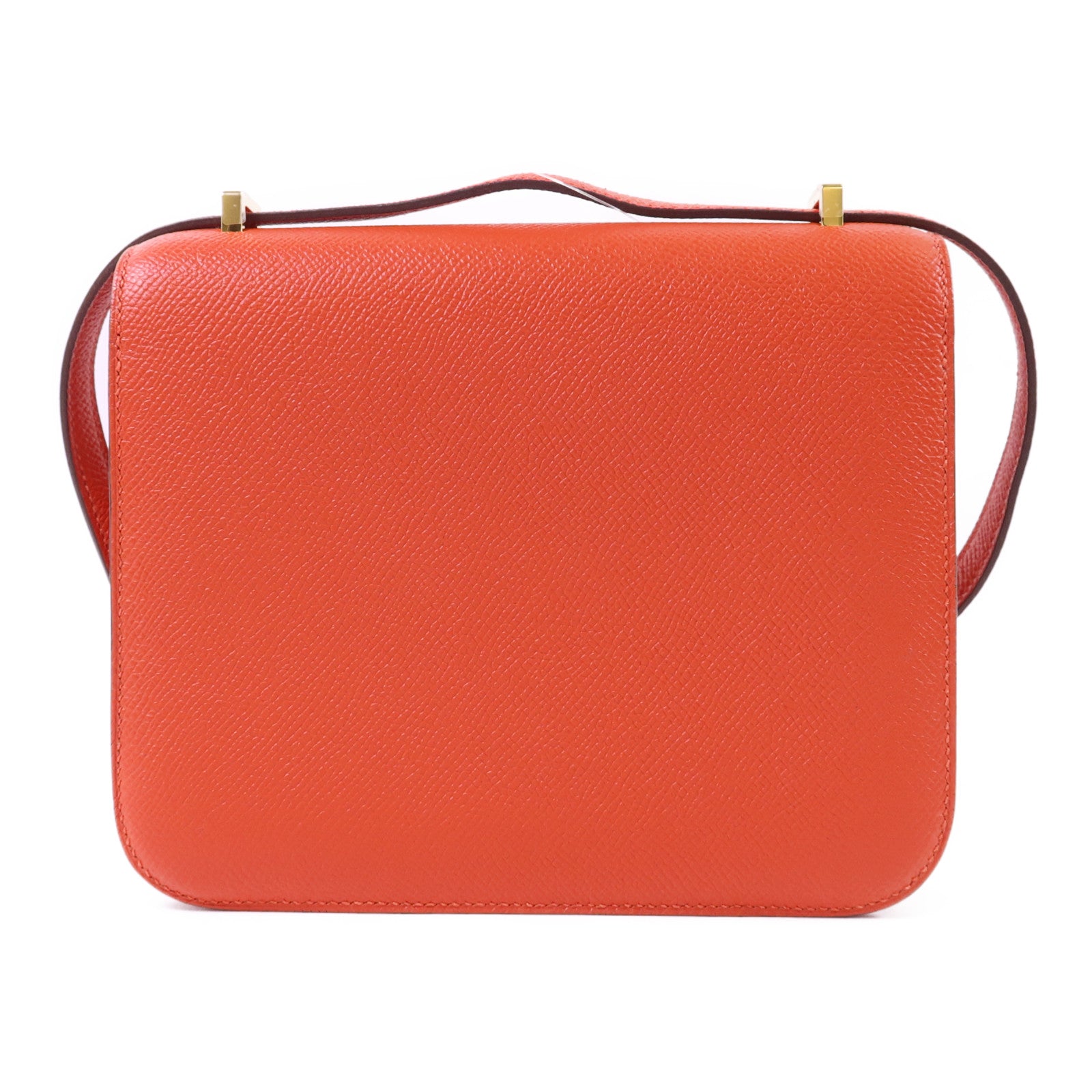 HERMES Epsom皮革Constance Mini金扣肩背袋