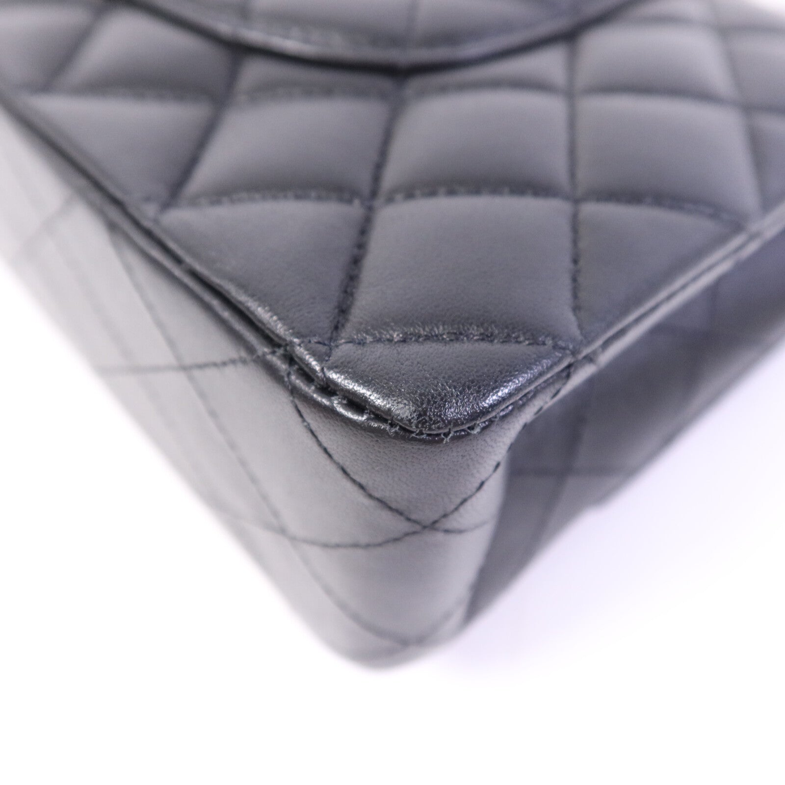 CHANEL 羊皮皮革Classic 25金扣鏈帶肩背袋