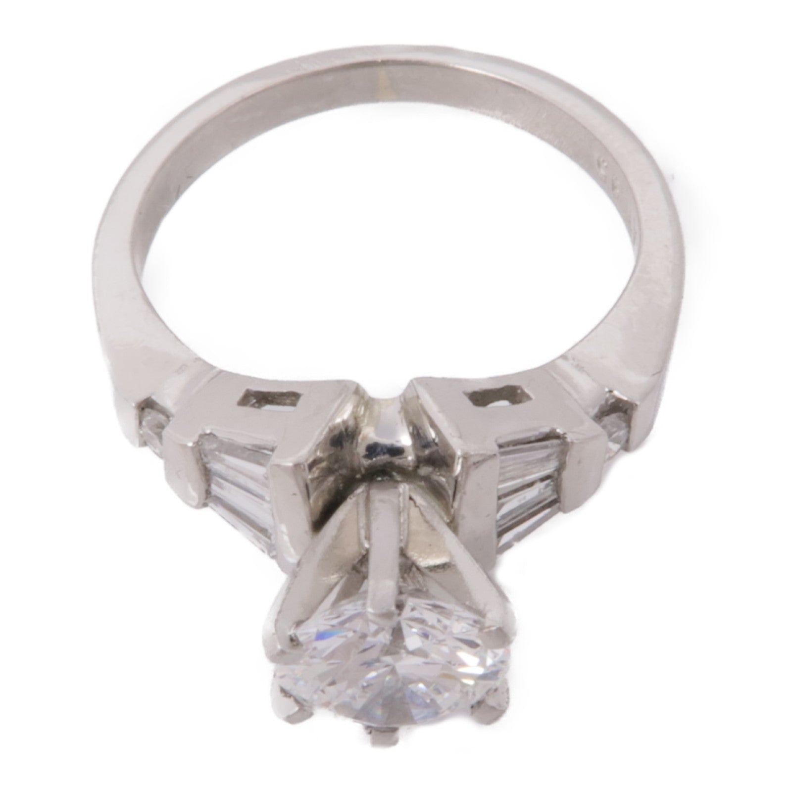 JEWELRY PT950鉑金Diamond Ring鑽石戒指US#5
