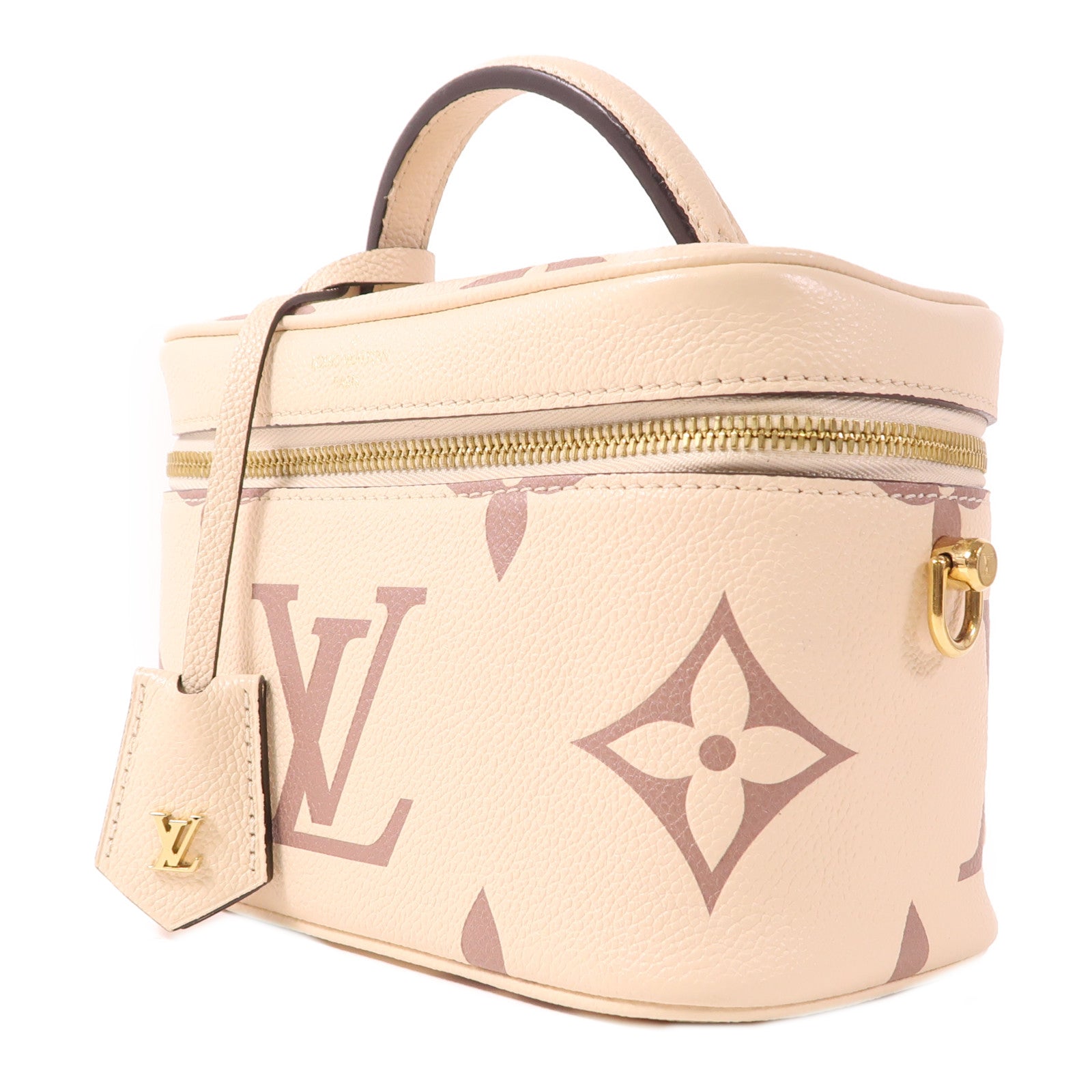 LOUIS VUITTON 【激減優惠】Monogram Empreinte Vanity PM金扣手挽肩背兩用袋