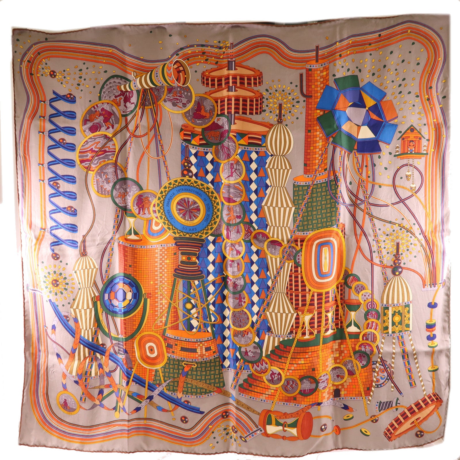 HERMES 絲質Scarf絲巾