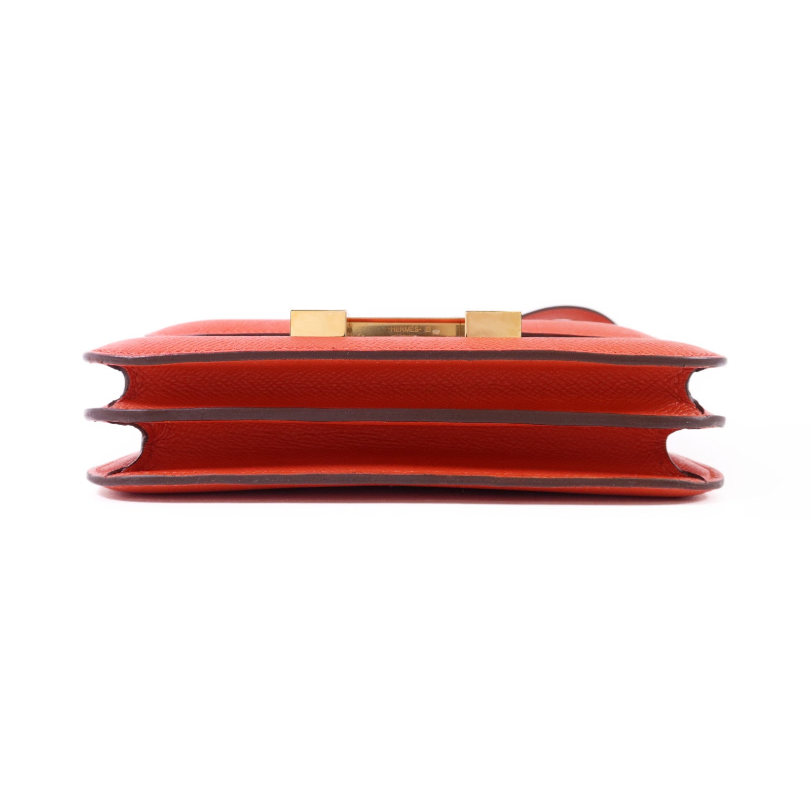 HERMES Epsom皮革Constance Mini金扣肩背袋