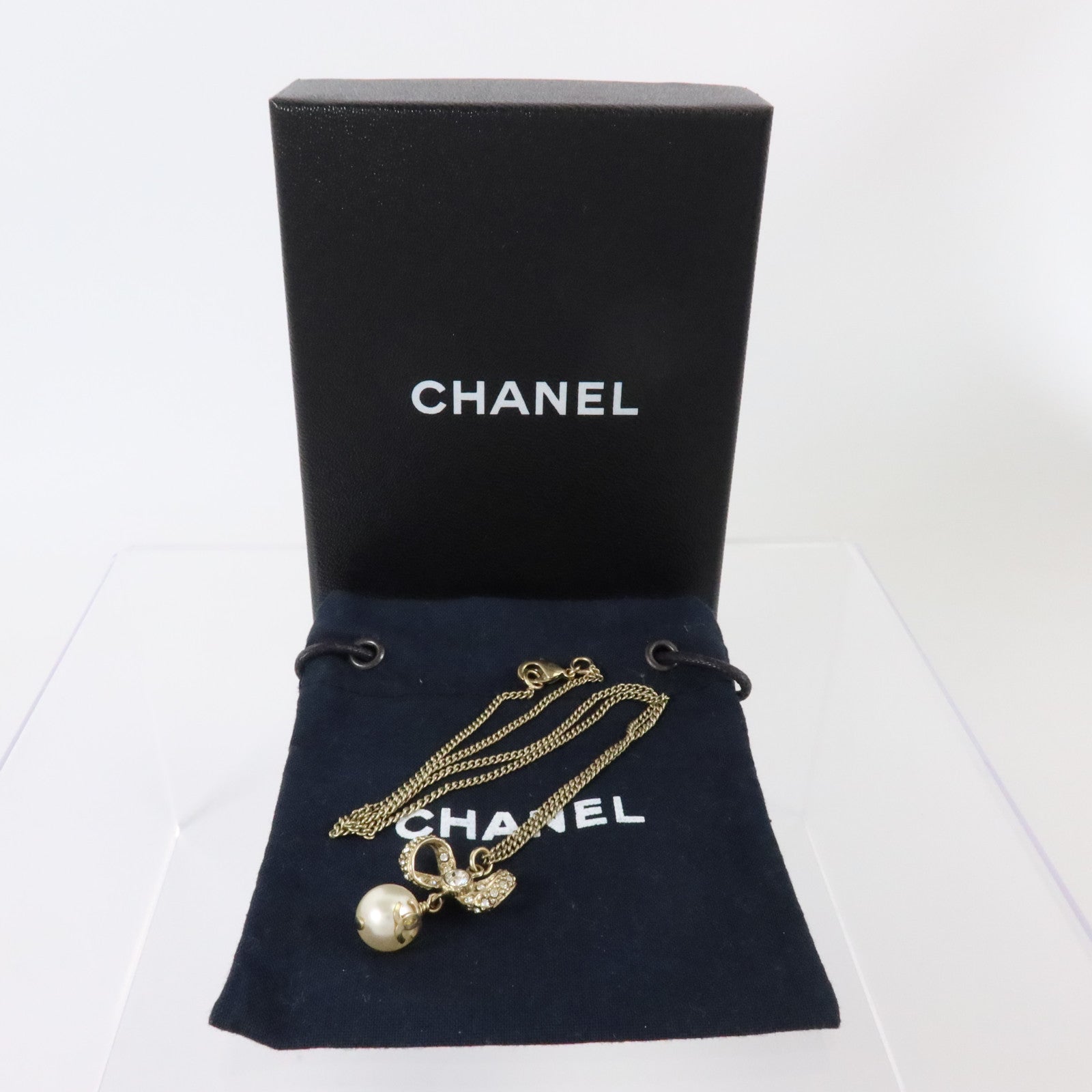 CHANEL 金屬/PVC Necklace項鏈