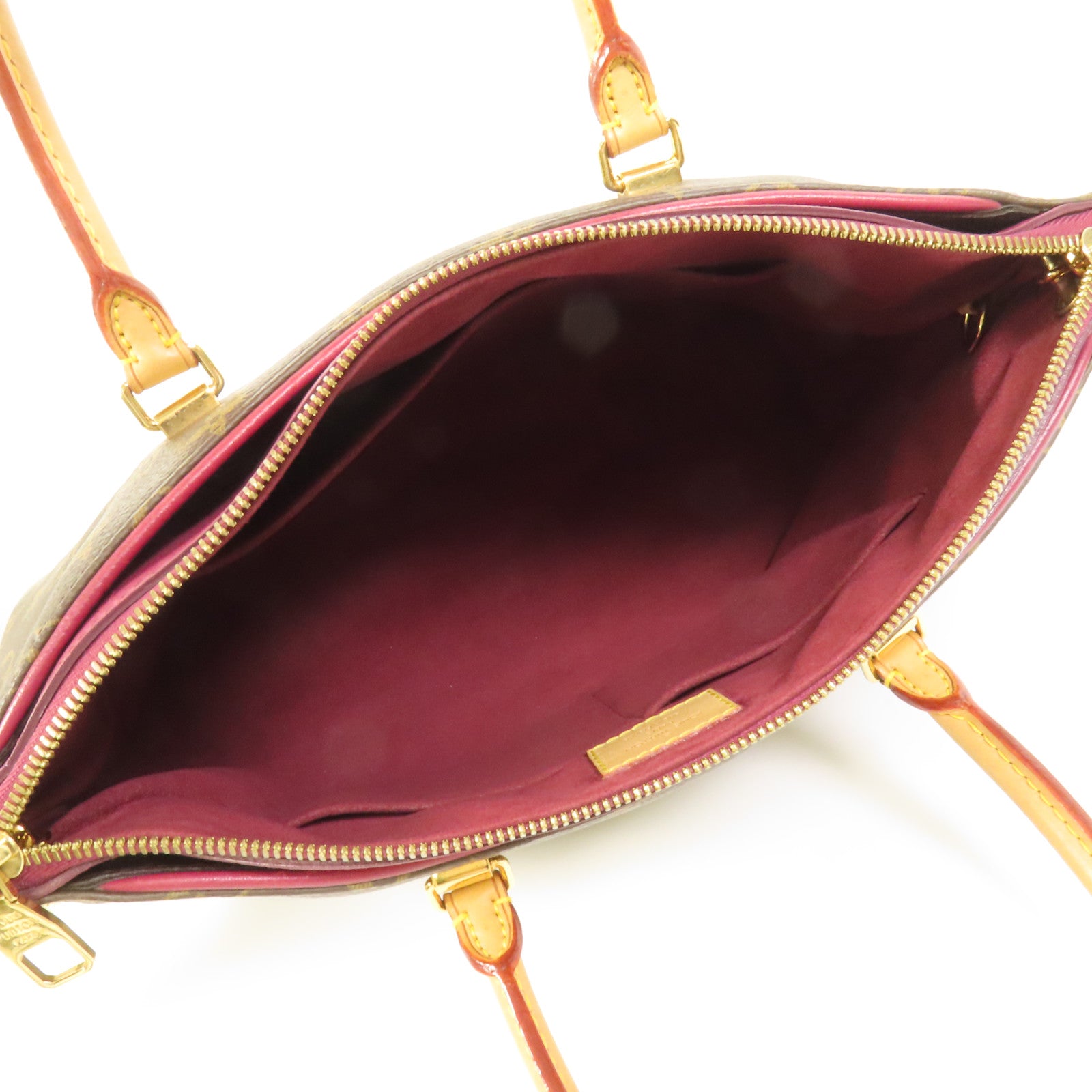 LOUIS VUITTON Monogram Pallas MM金扣手挽肩背兩用袋