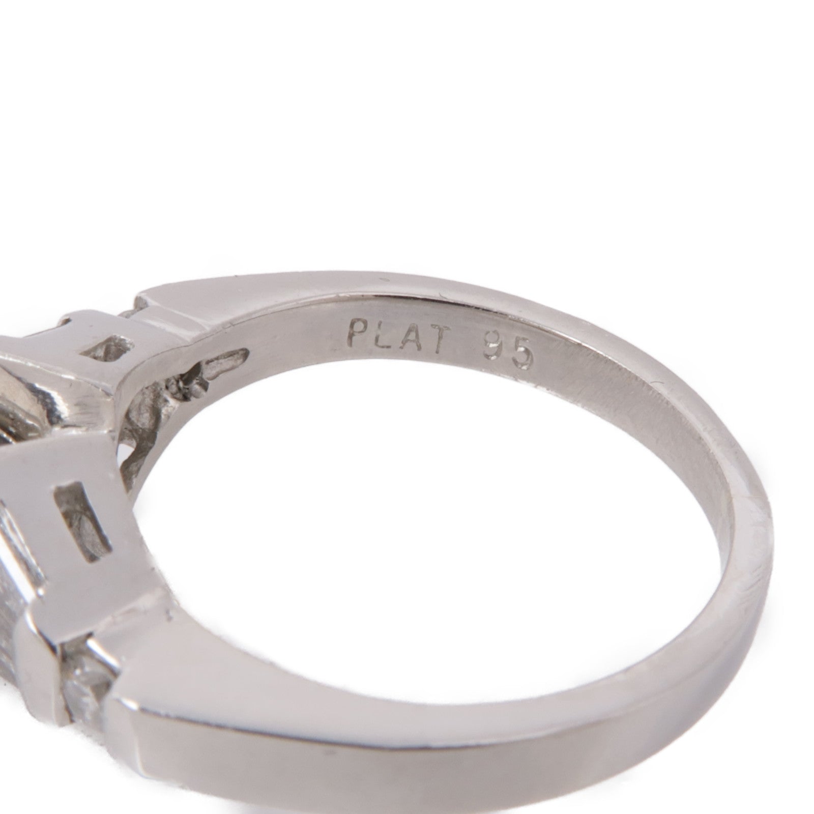 JEWELRY PT950鉑金Diamond Ring鑽石戒指US#5