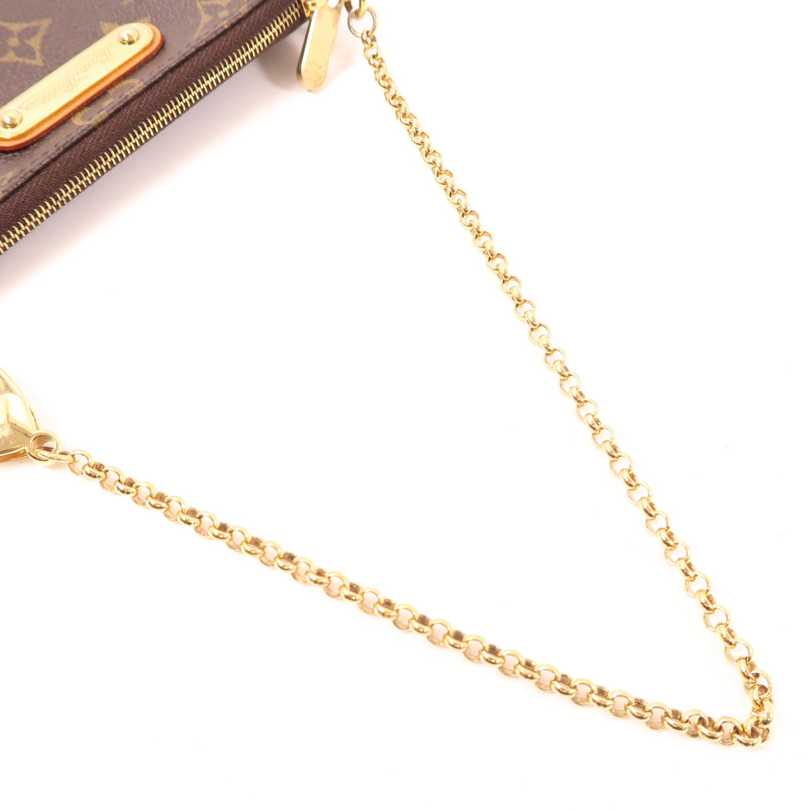 LOUIS VUITTON Monogram Pochette Milla PM金扣手挽袋