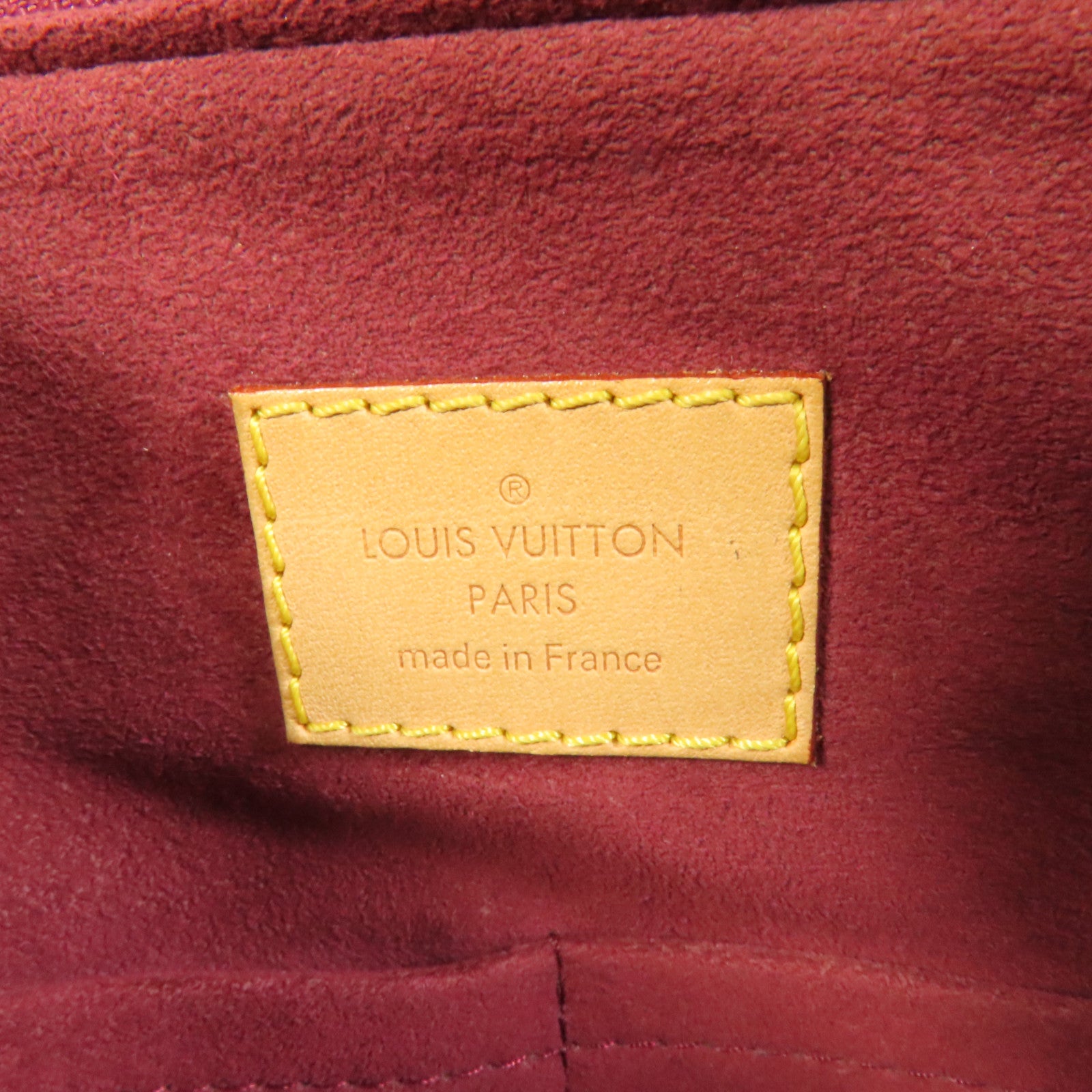 LOUIS VUITTON Monogram Pallas MM金扣手挽肩背兩用袋