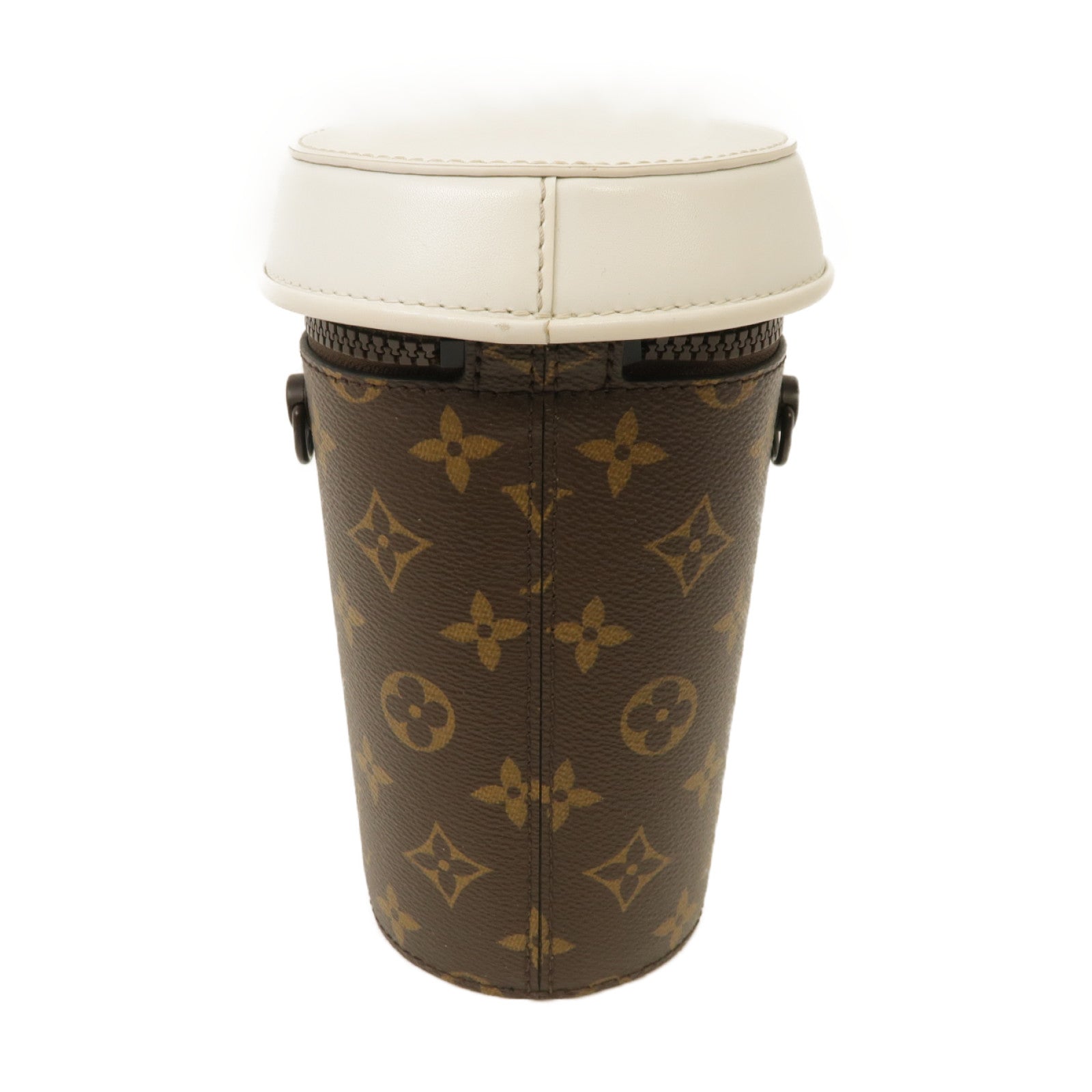 LOUIS VUITTON Monogram Coffee Cup肩背袋啡色