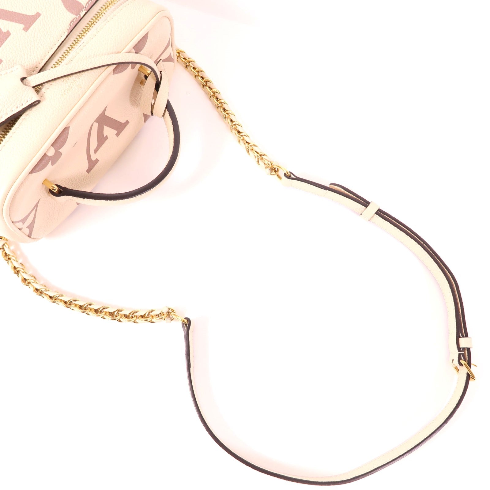 LOUIS VUITTON 【激減優惠】Monogram Empreinte Vanity PM金扣手挽肩背兩用袋