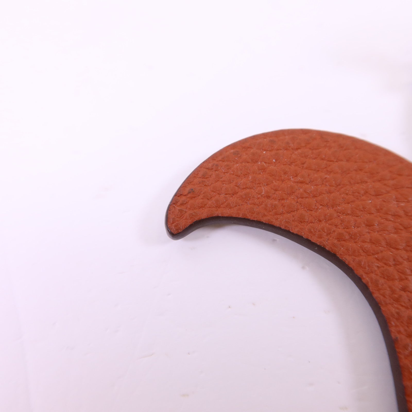 HERMES Clemence皮革Petit H Squirrel Charm掛飾