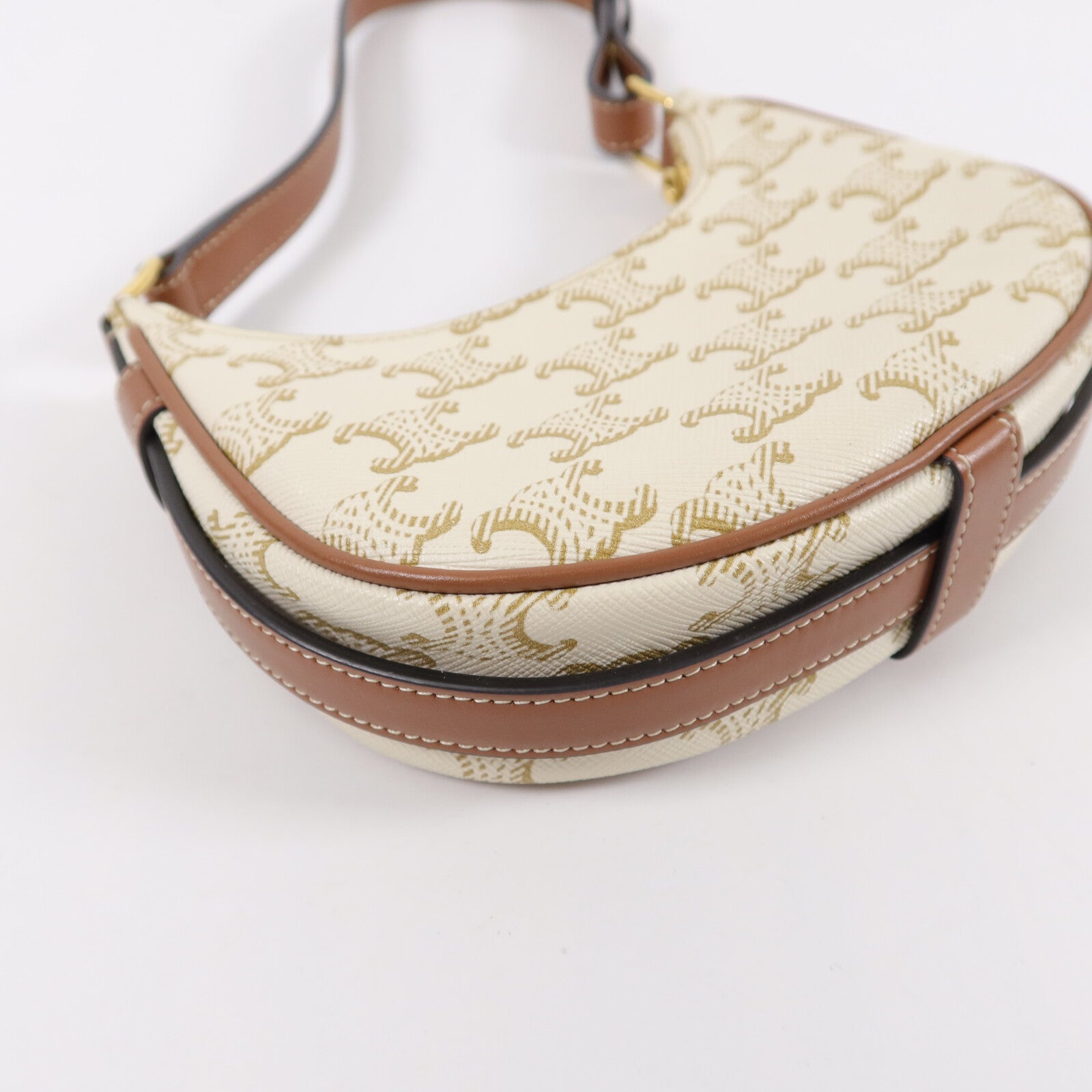 CELINE 塗層帆布Mini Ava Bag肩背袋