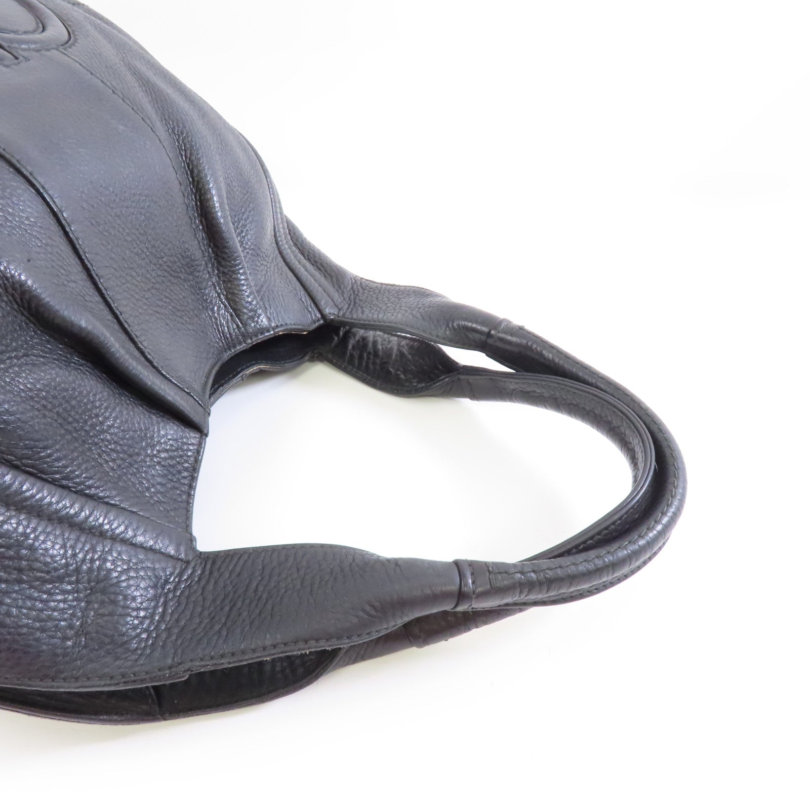 Salvatore Ferragamo 牛皮皮革Tote Bag手挽袋黑色