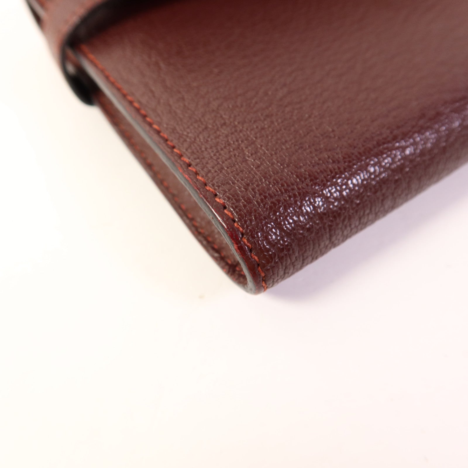 HERMES Chevre皮革Kelly Long Wallet金扣長錢包