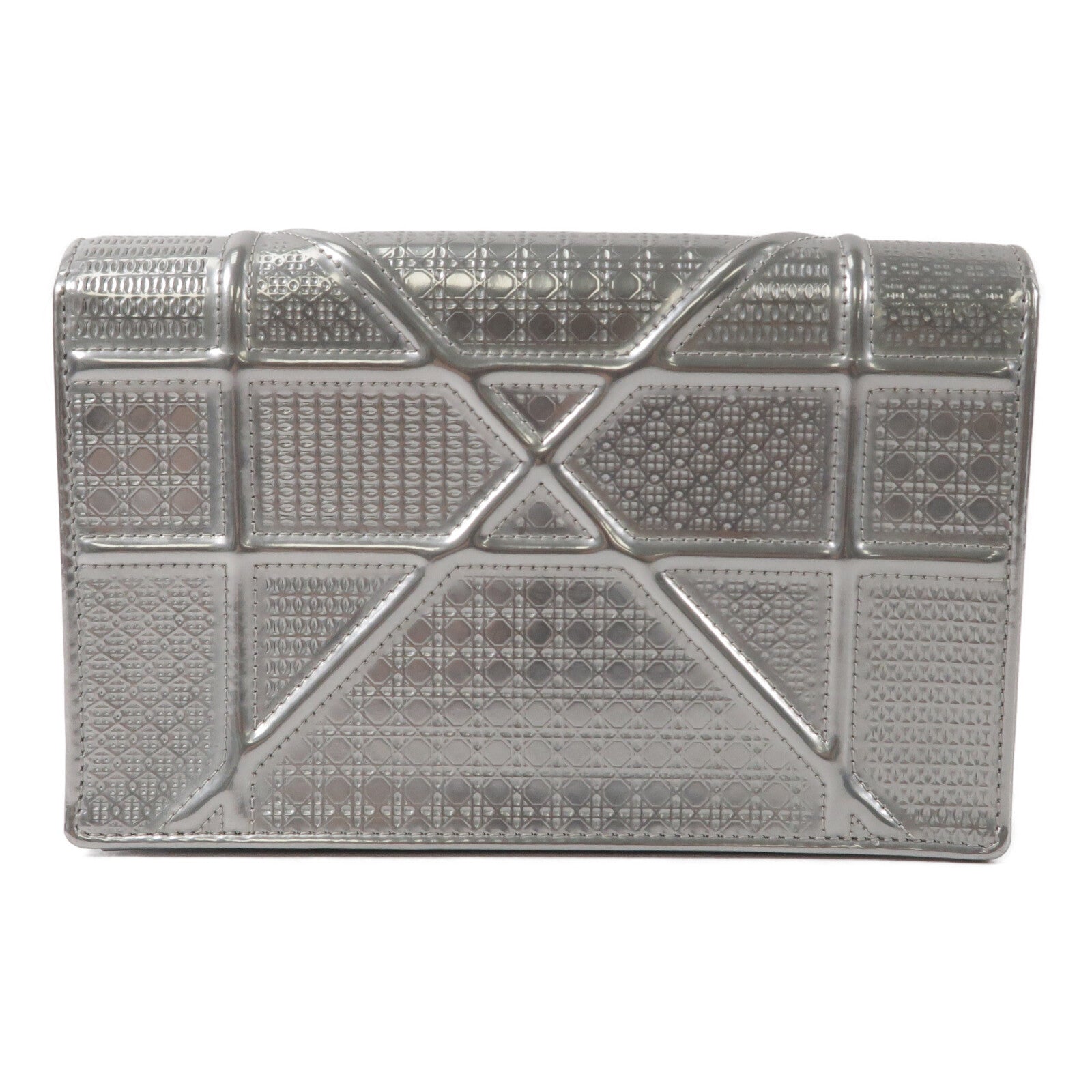 Dior 漆皮皮革Diorama Wallet On Chain鏈帶肩背袋