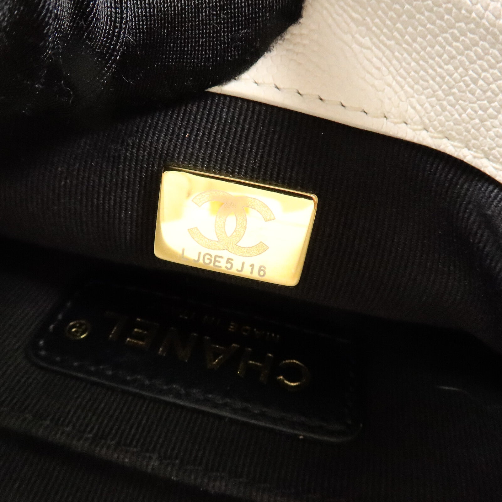 CHANEL 牛皮皮革Mini Coins Flap鏈帶肩背袋